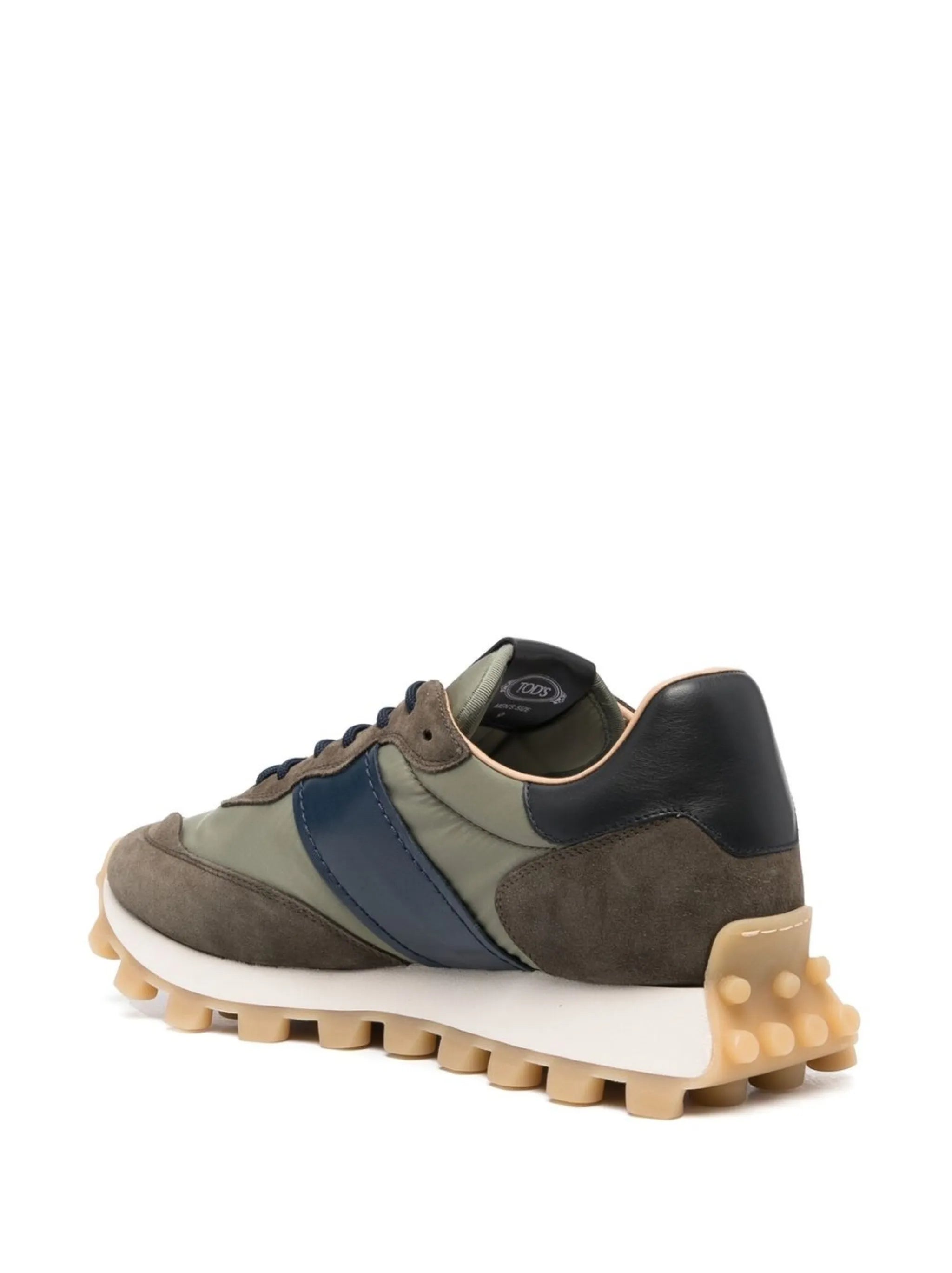 1T rubber-pebbles-sole sneakers