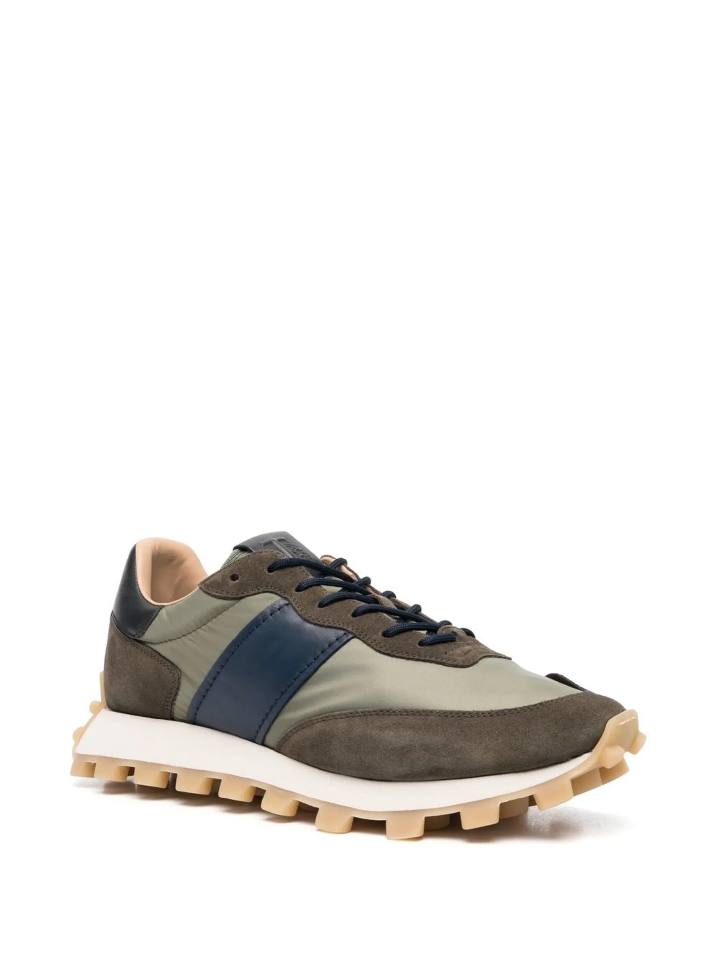 1T rubber-pebbles-sole sneakers