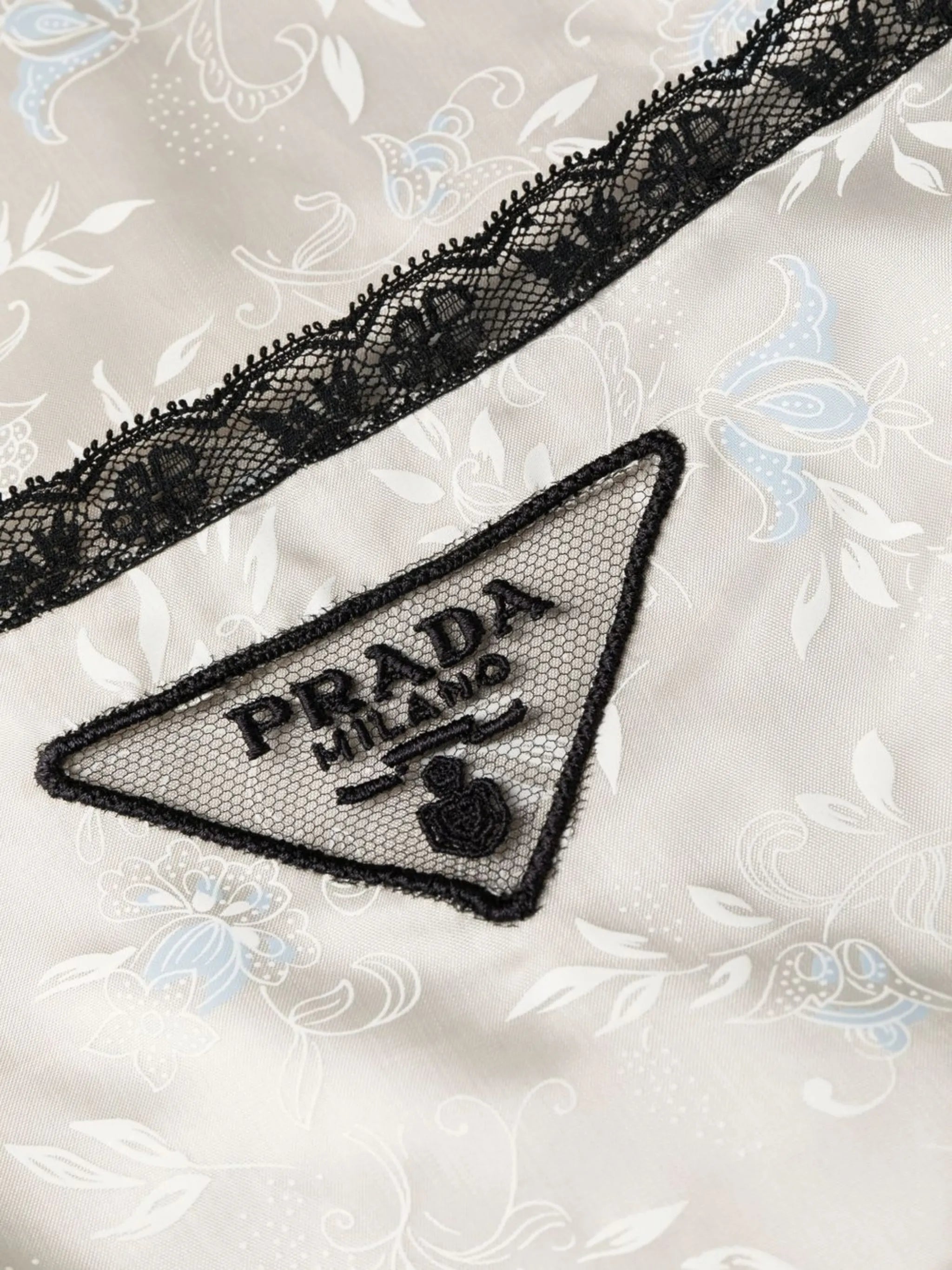 lace-trim maxi dress