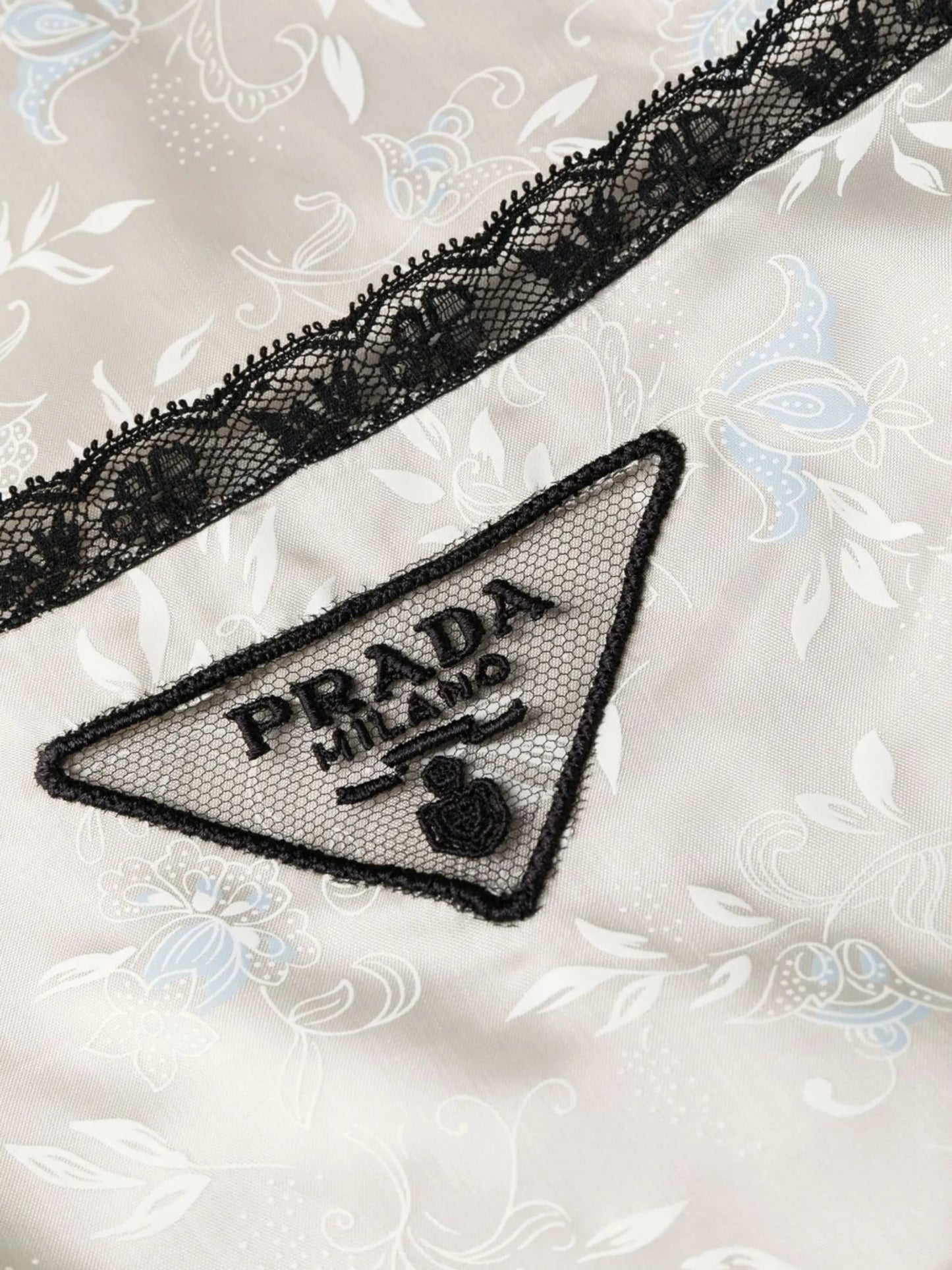 lace-trim maxi dress