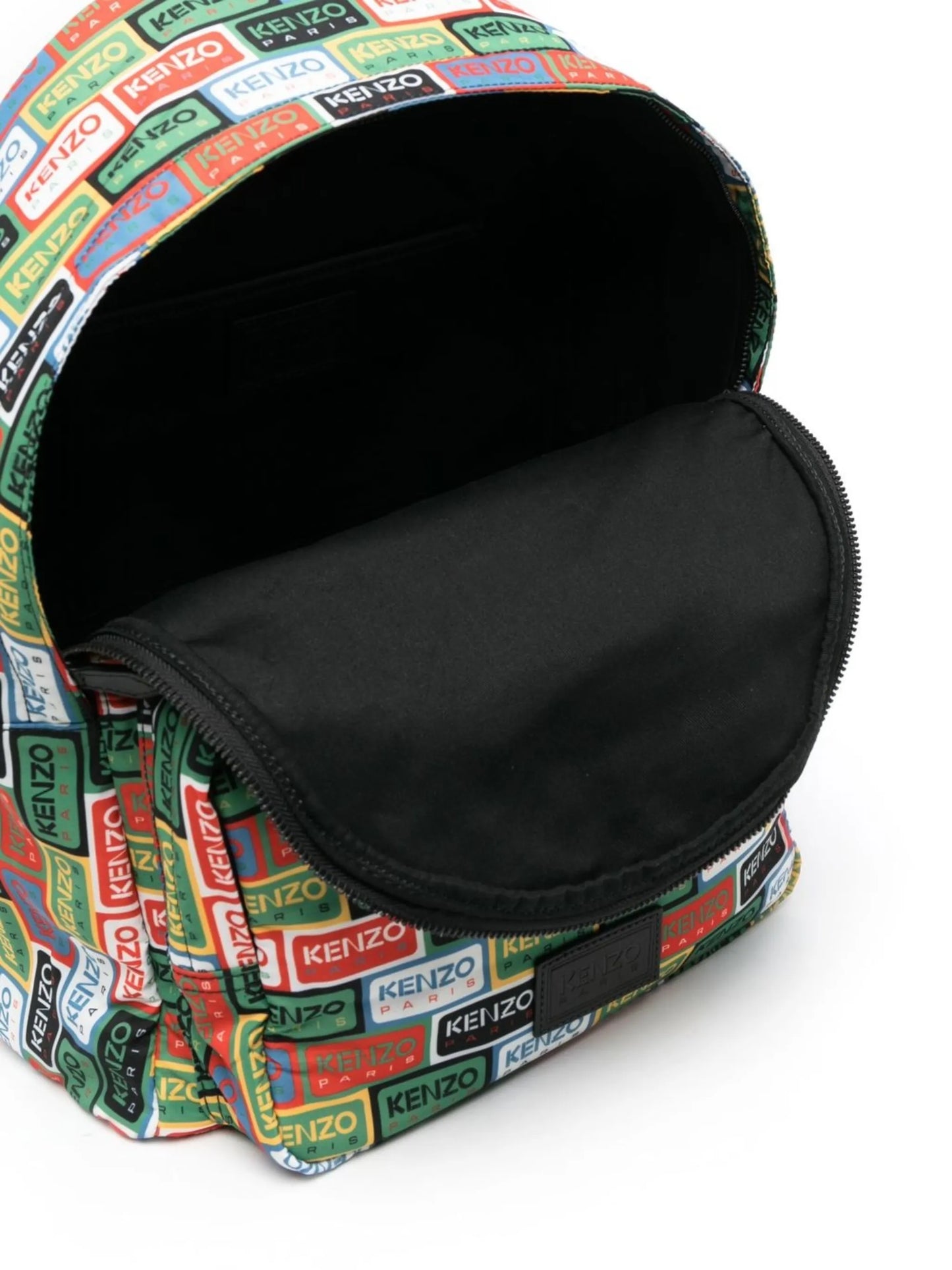 Labels logo-print backpack