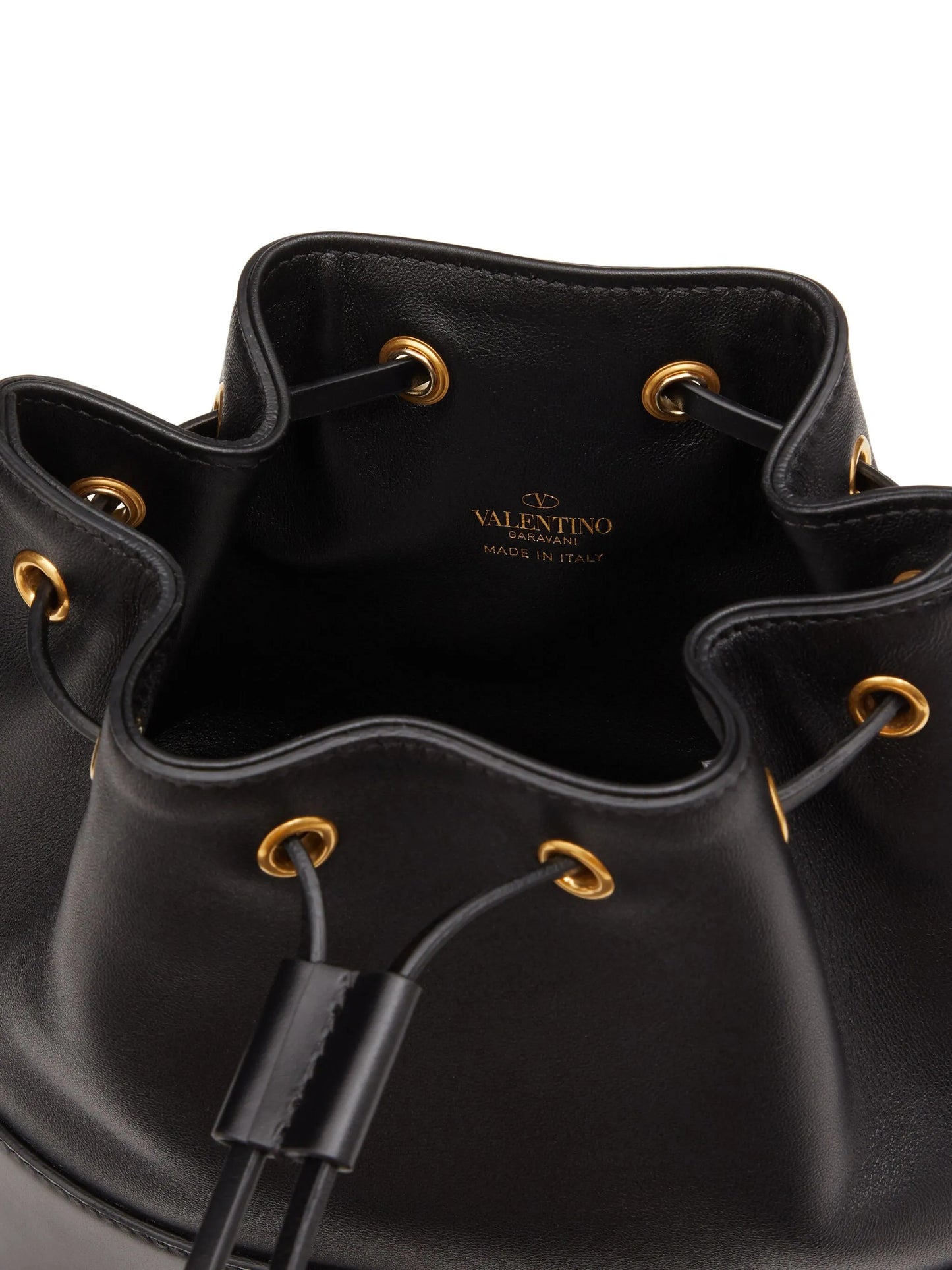 mini VLogo Signature bucket bag