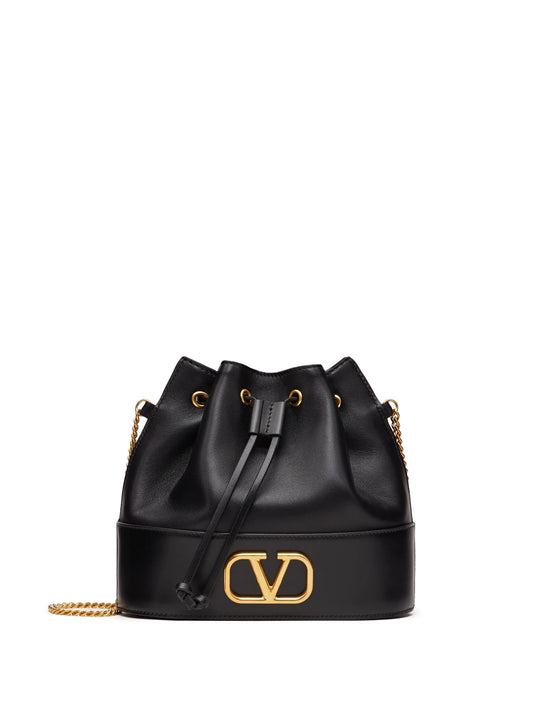 mini VLogo Signature bucket bag