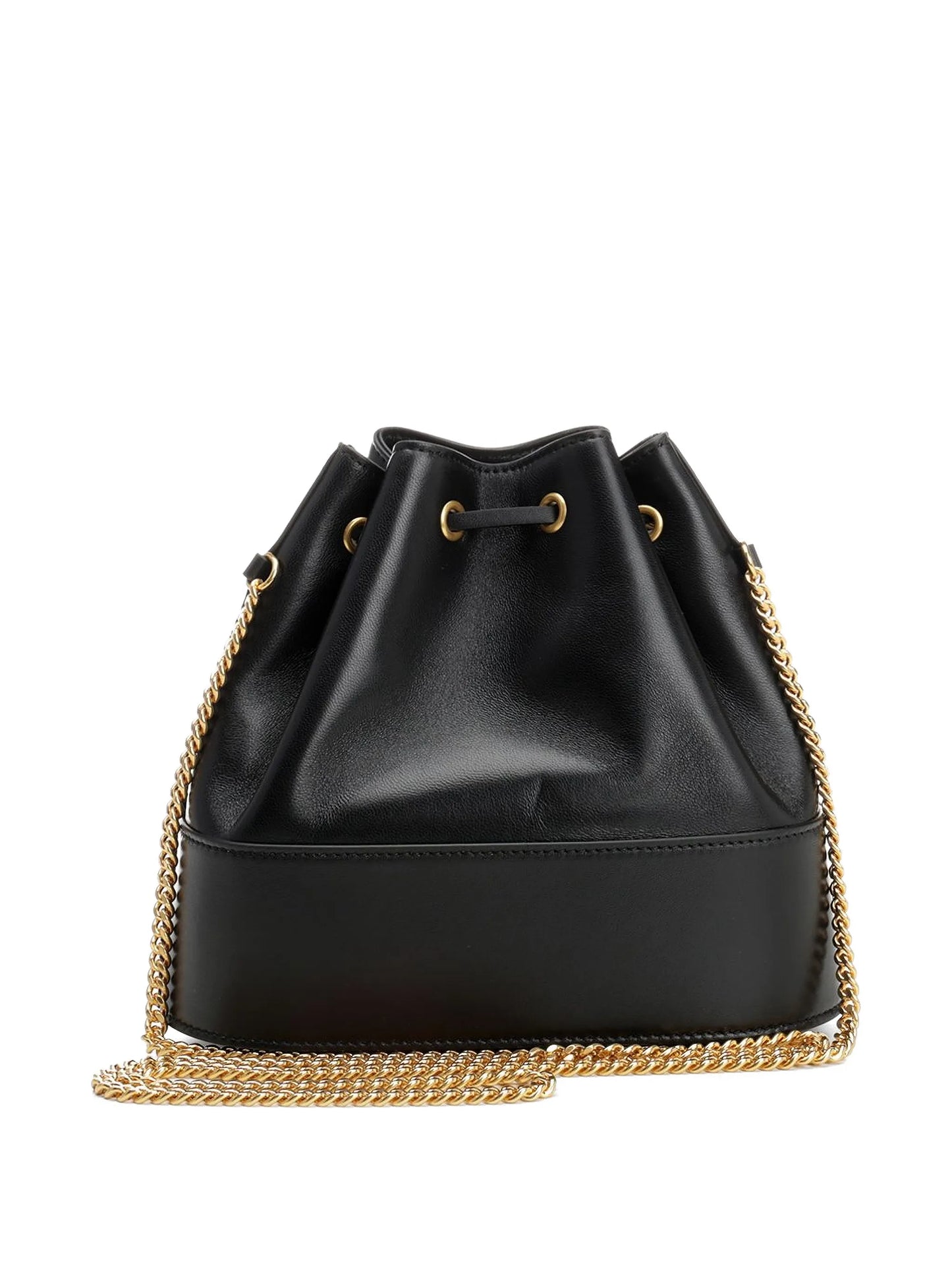 mini VLogo leather bucket bag