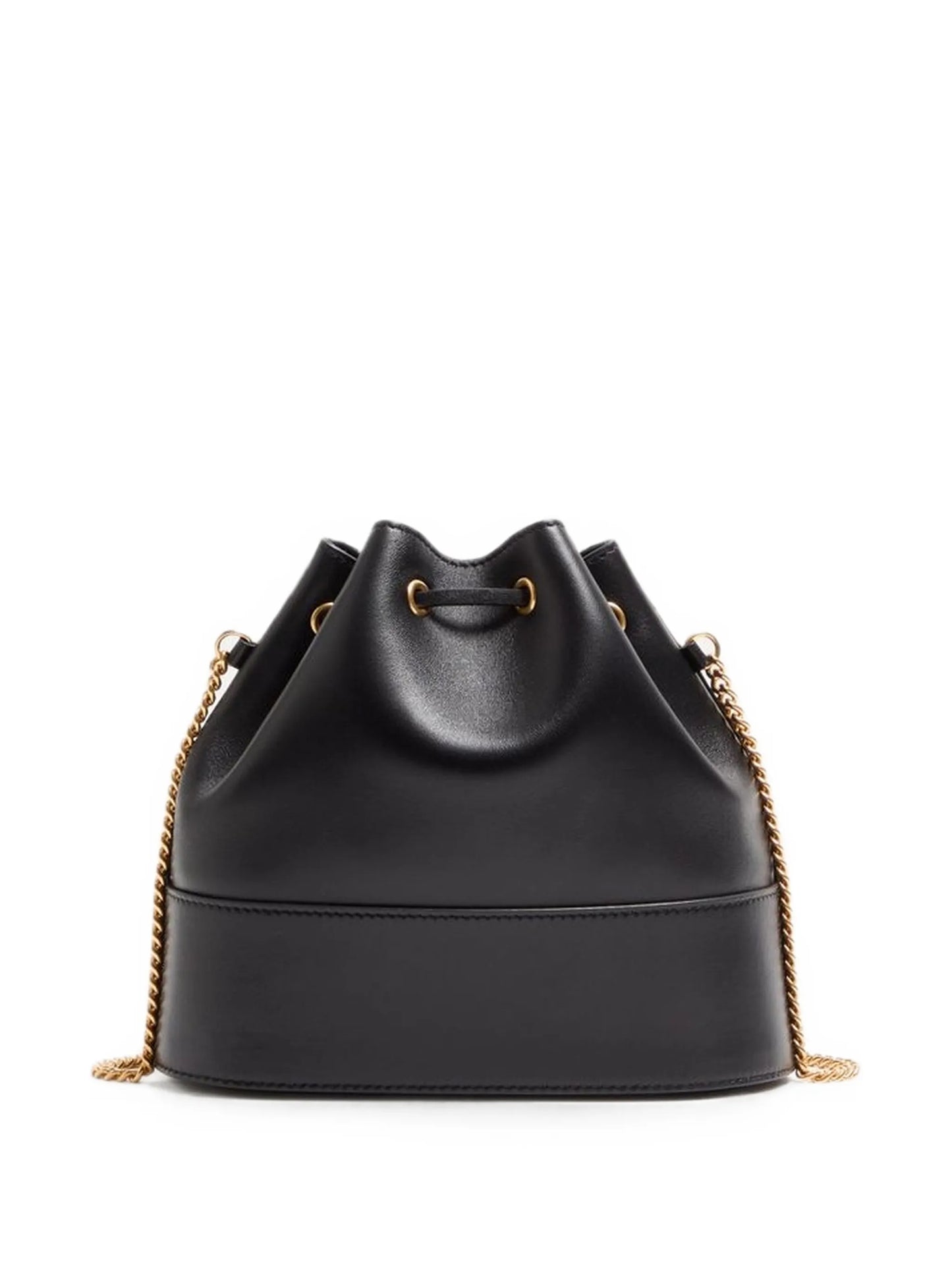 mini VLogo leather bucket bag