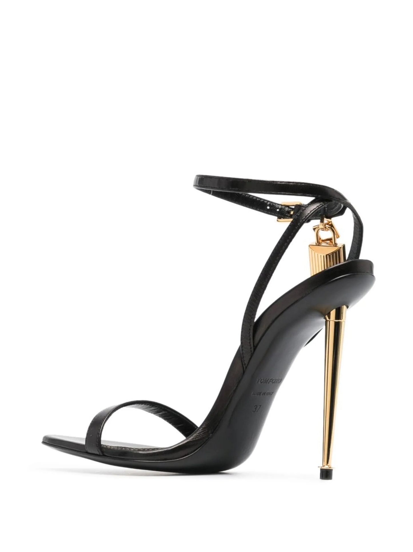 Padlock 105mm leather sandals