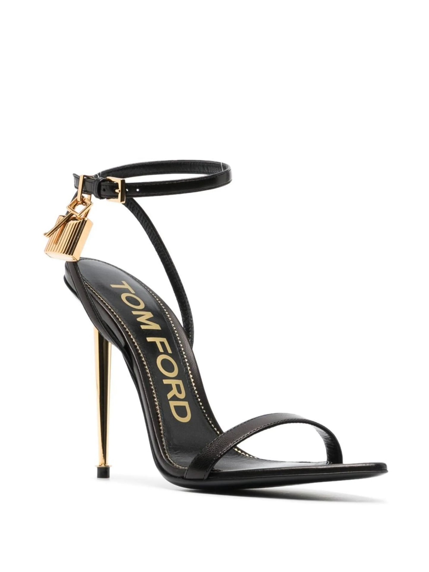 Padlock 105mm leather sandals