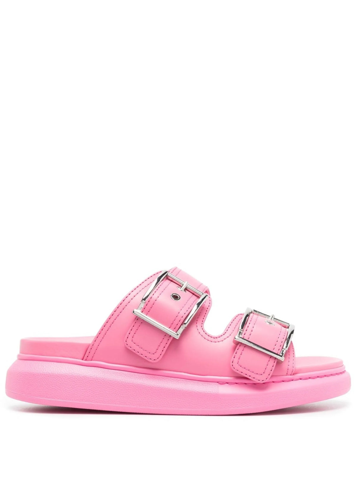 50mm double-buckle sandals
