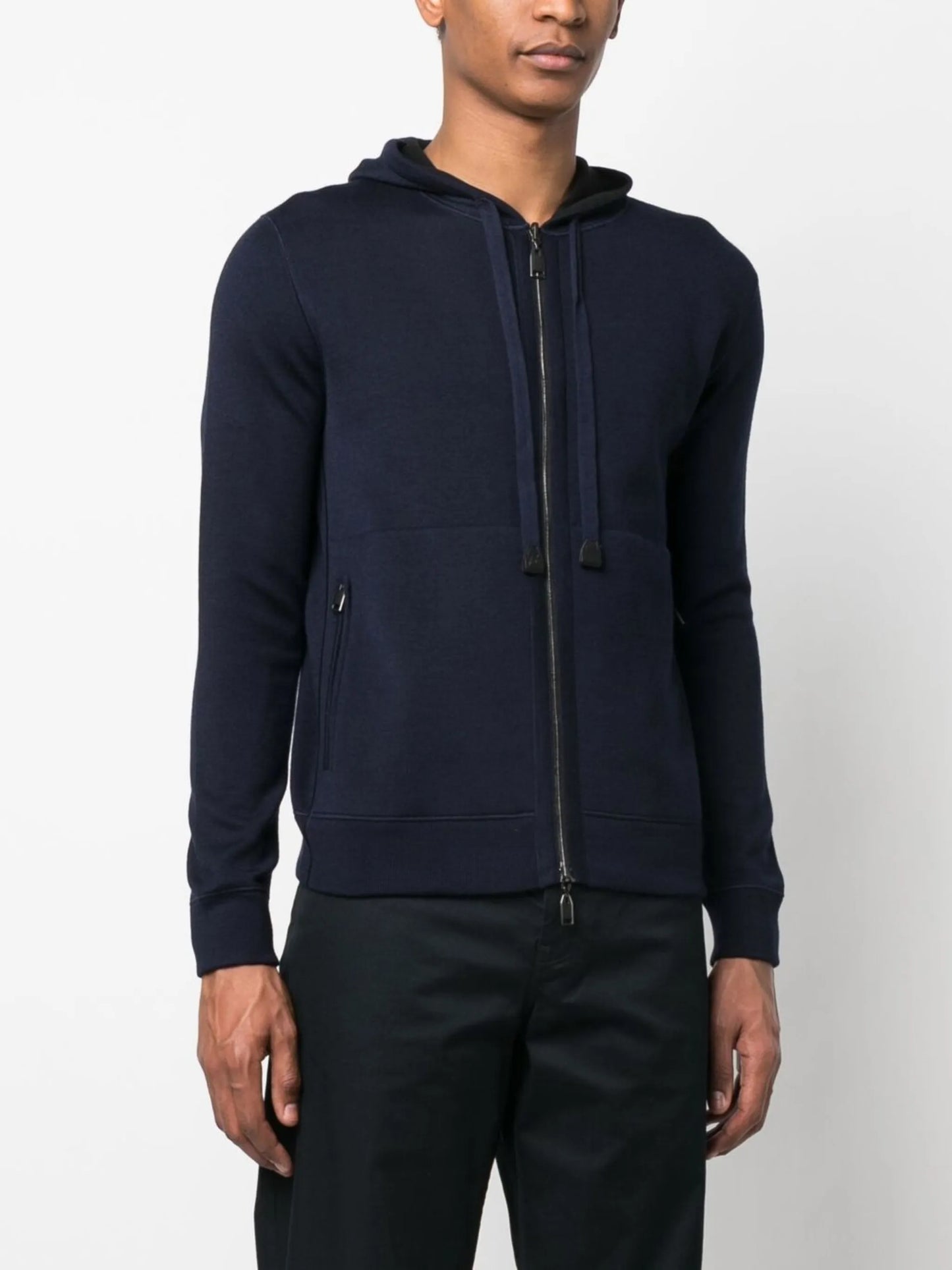 zip-up hoodie