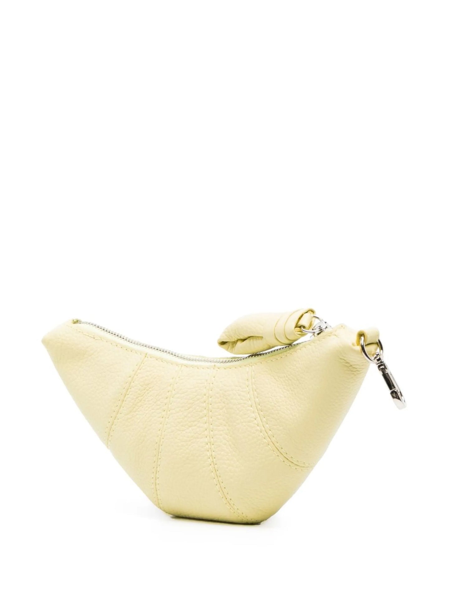 Croissant leather mini bag
