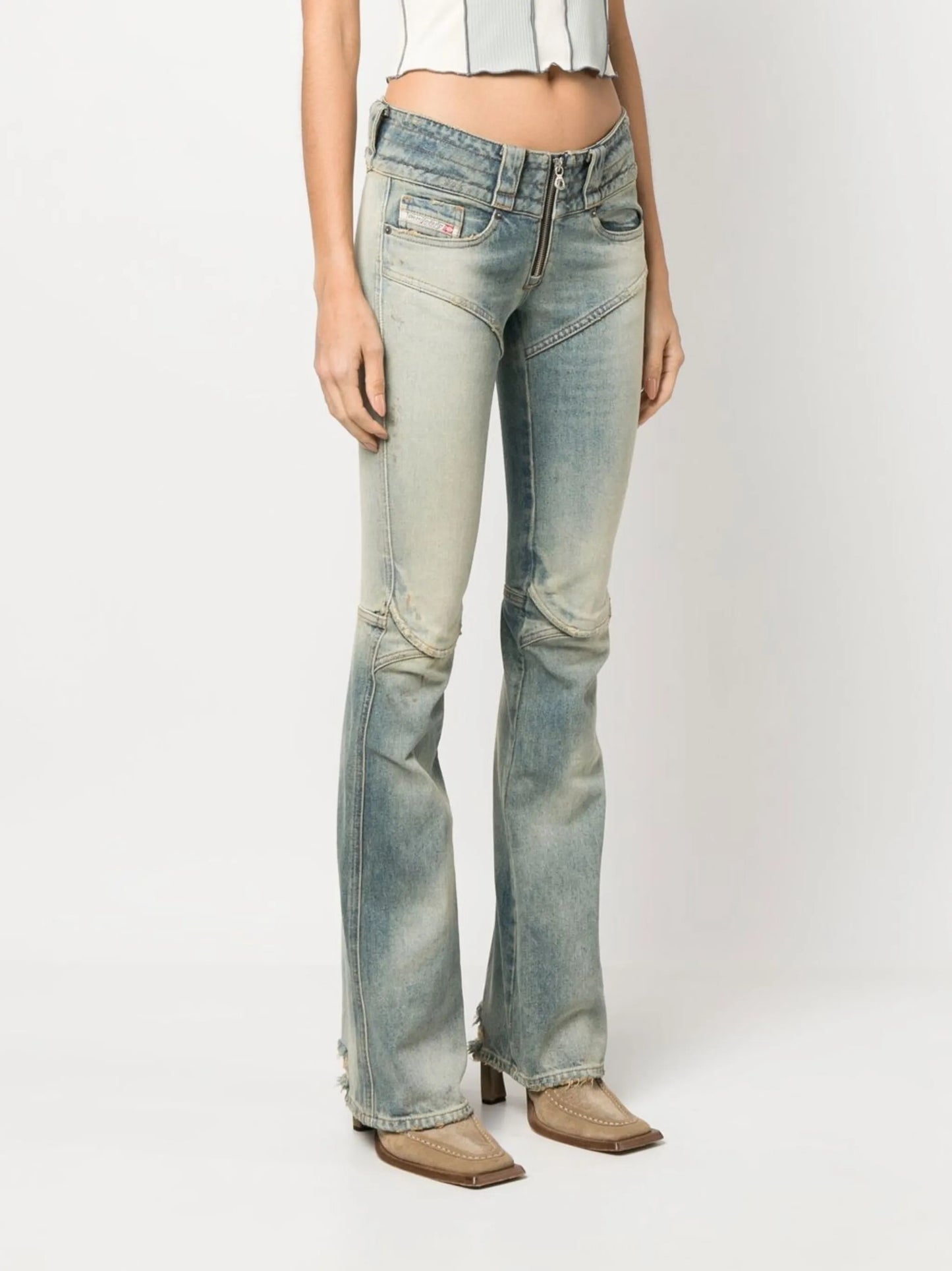 Belthy Bootcut Flare Jeans