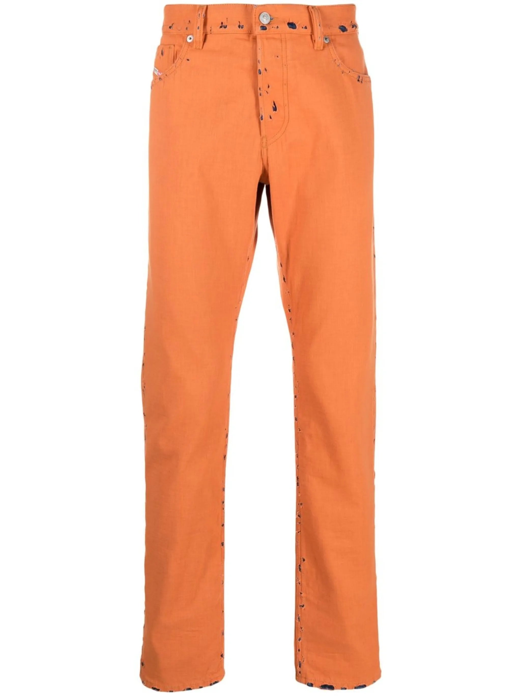straight-leg jeans