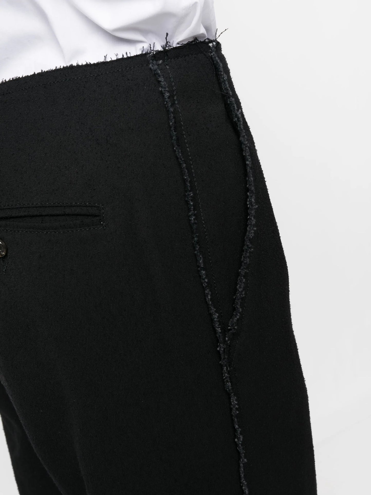high-waisted trousers