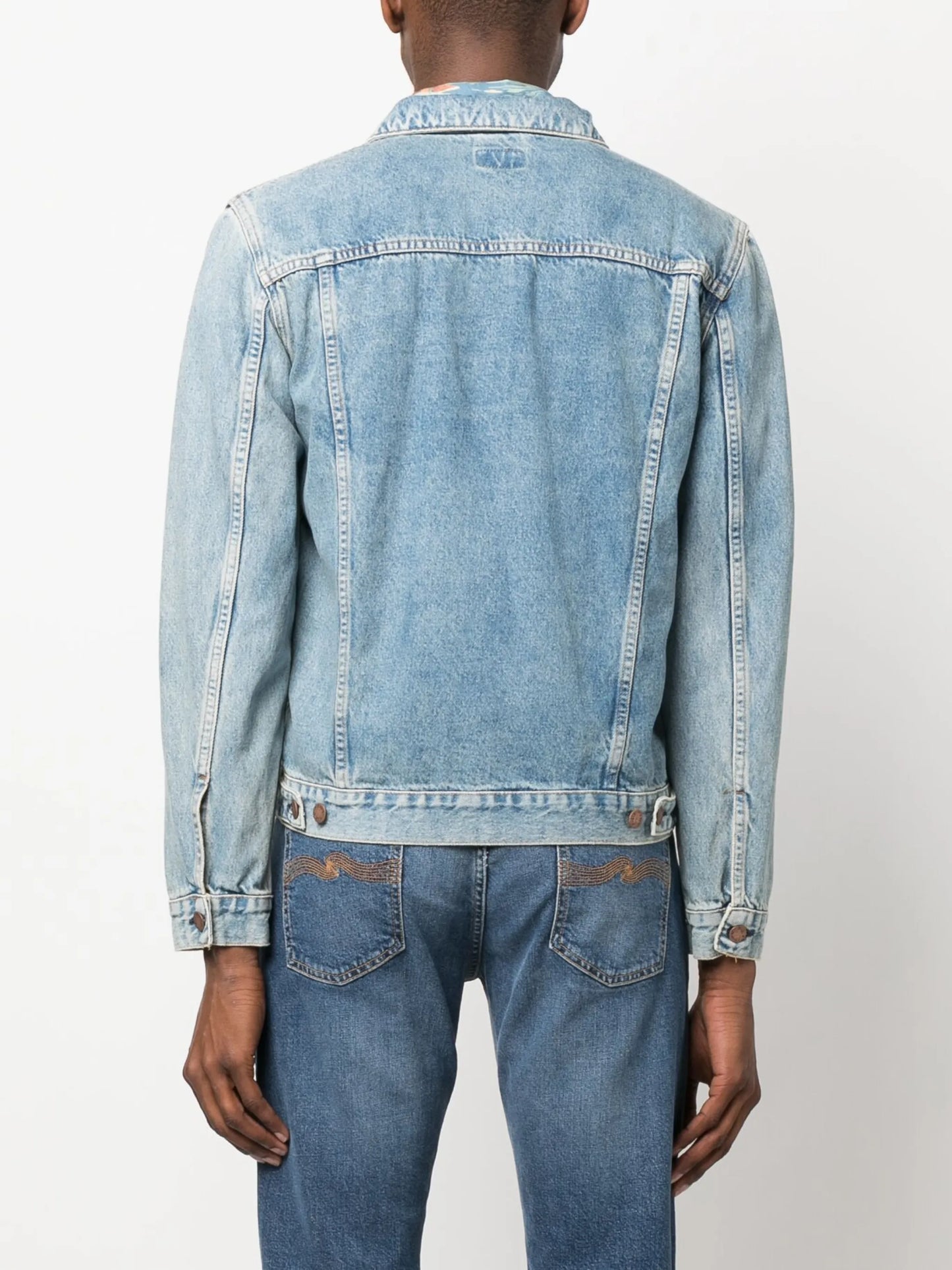 Robby washed-denim jacket
