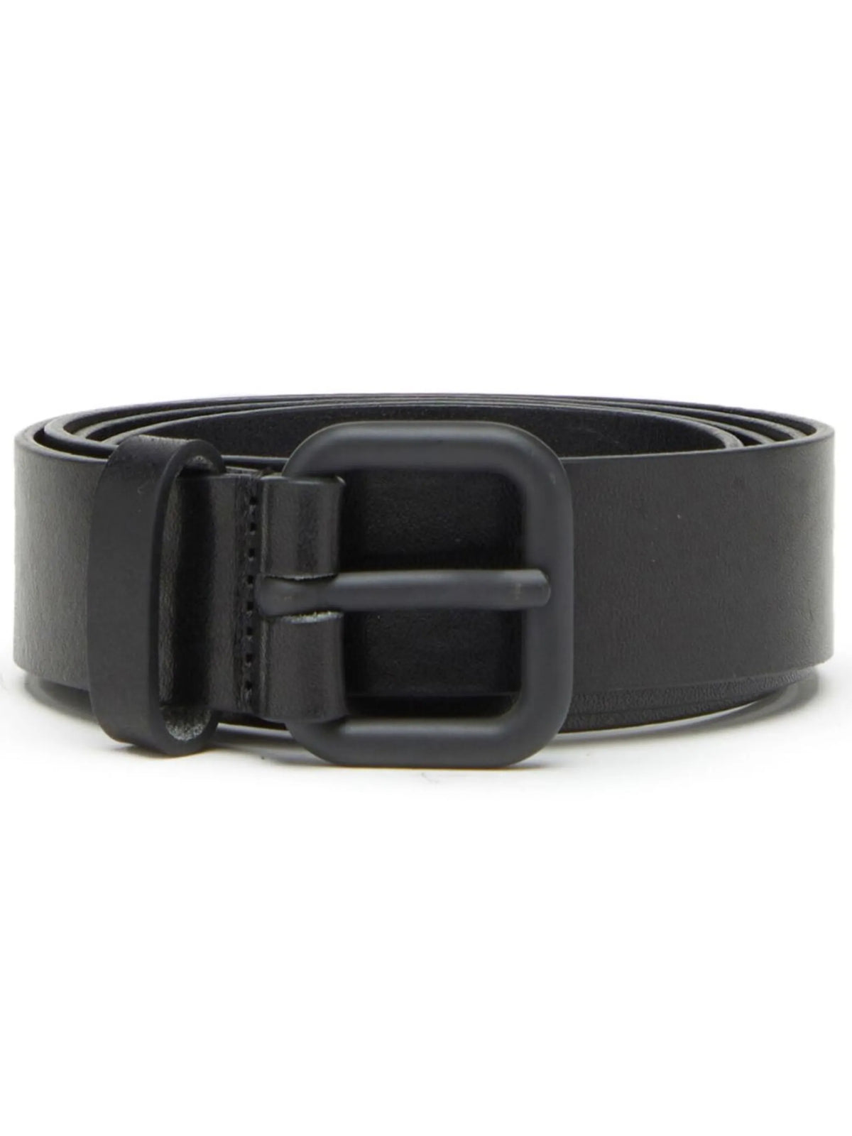 B-Inlay leather belt