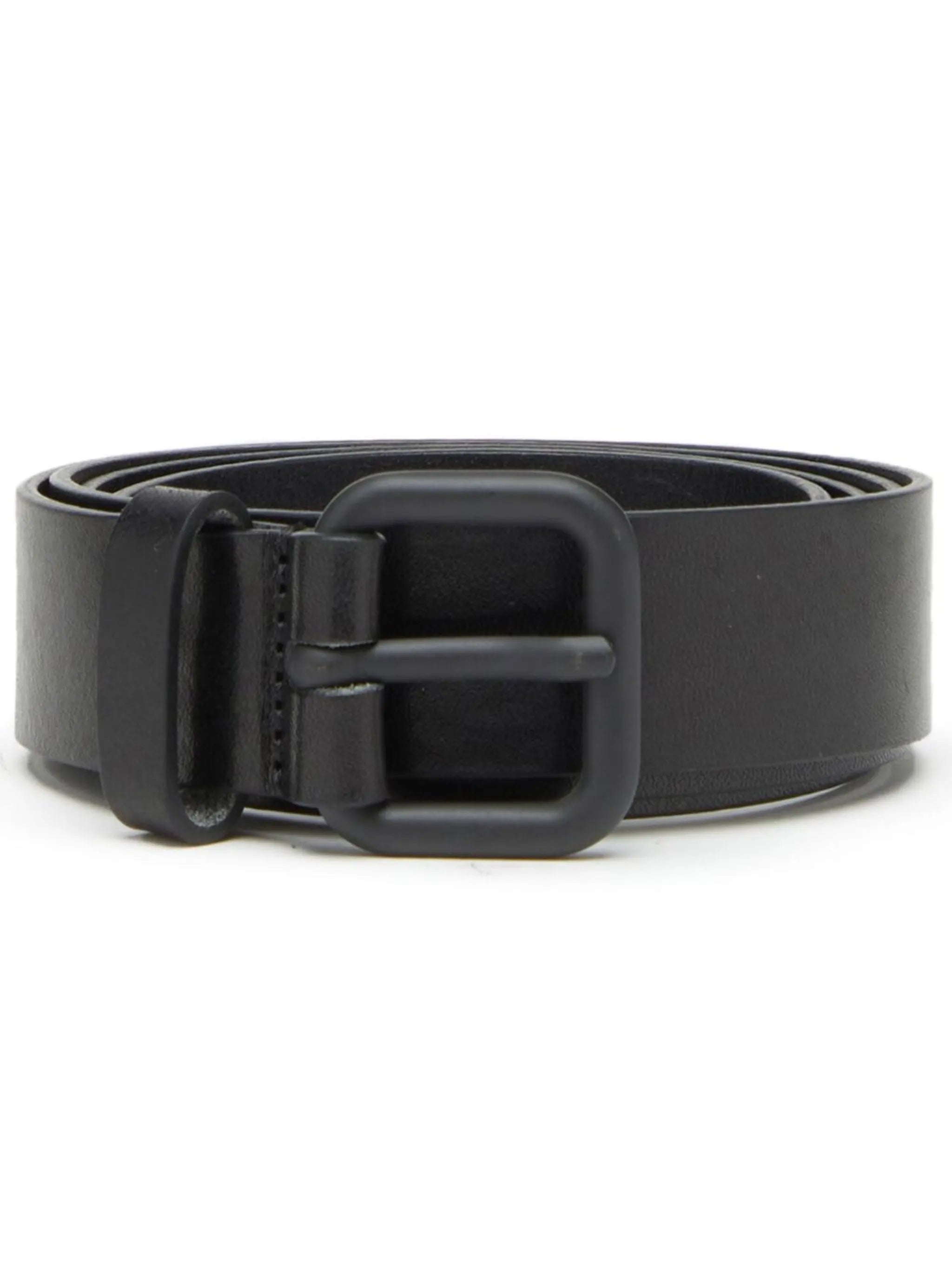 B-Inlay leather belt