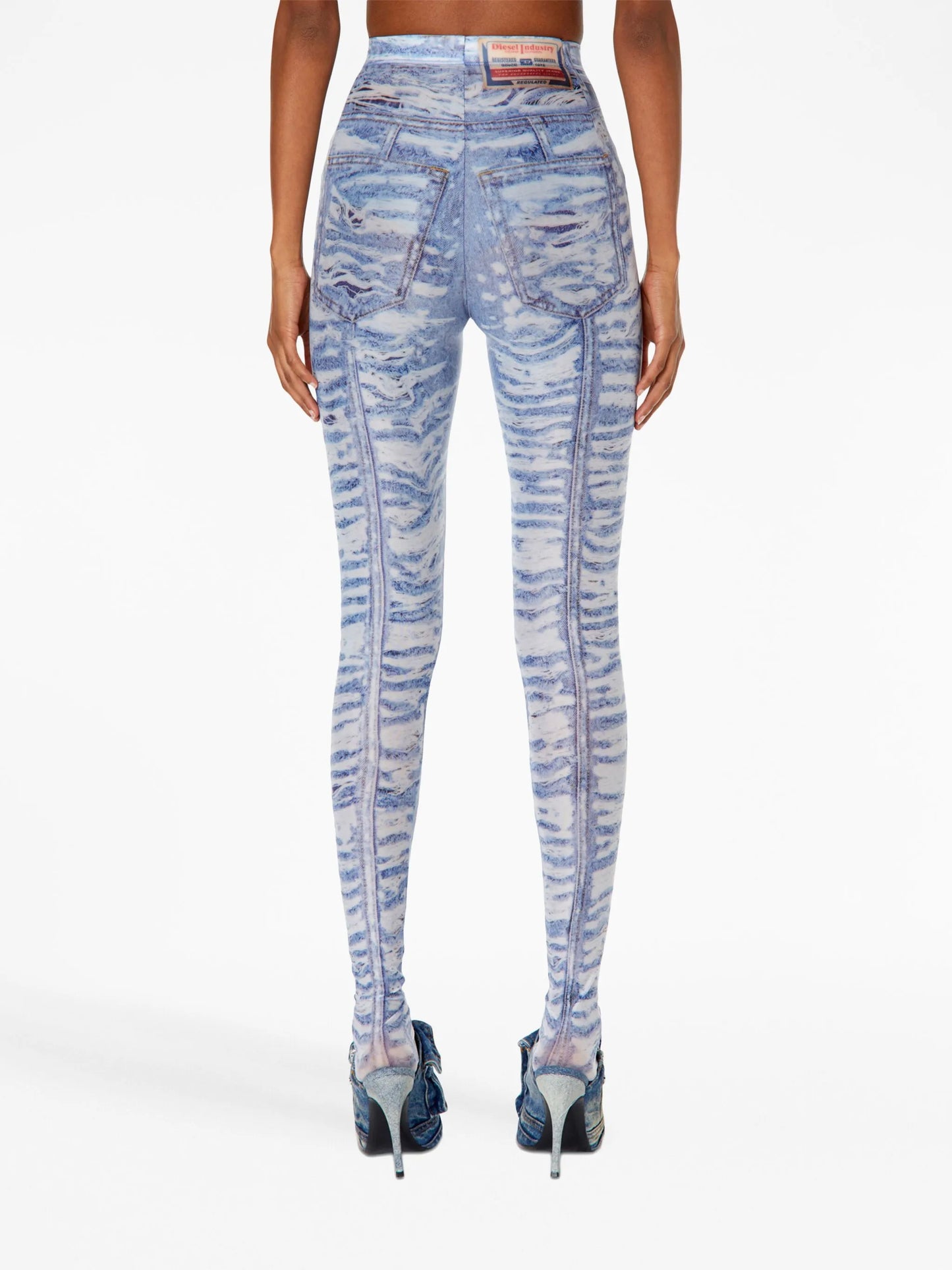 graphic-print leggings