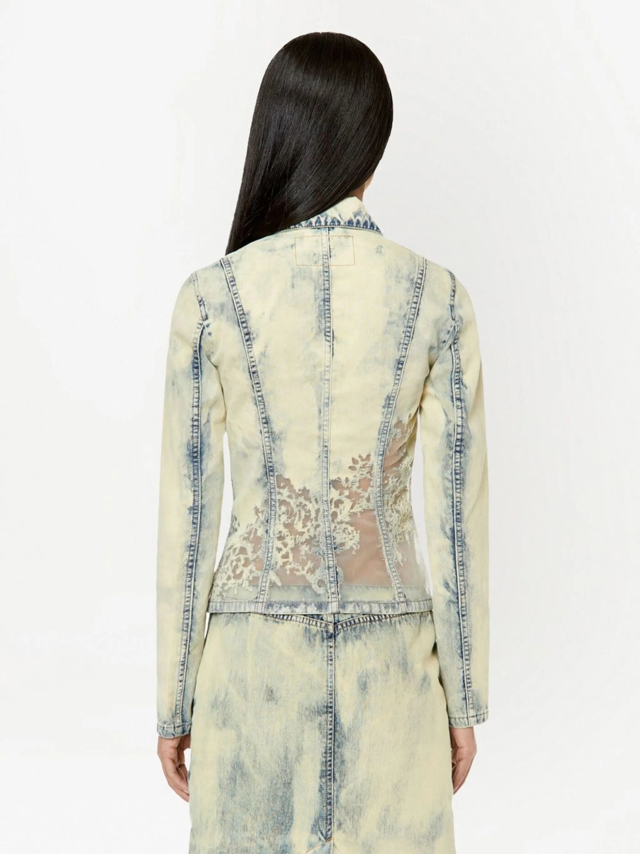 zipped bomber jacket