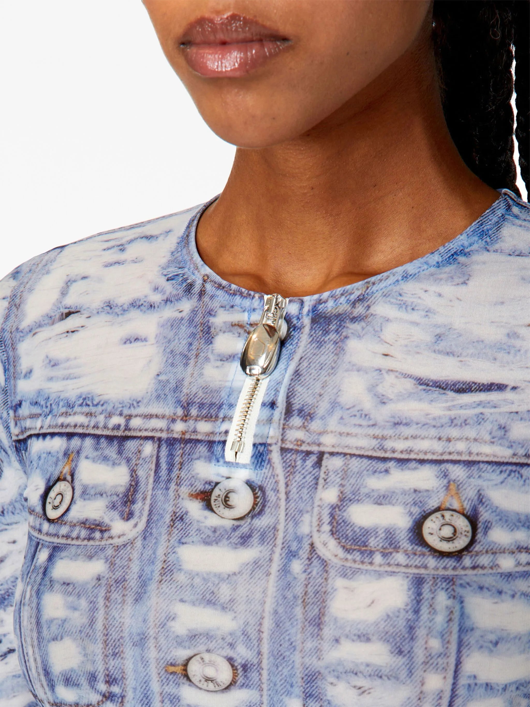 T-Clauzi tie-dye print T-shirt