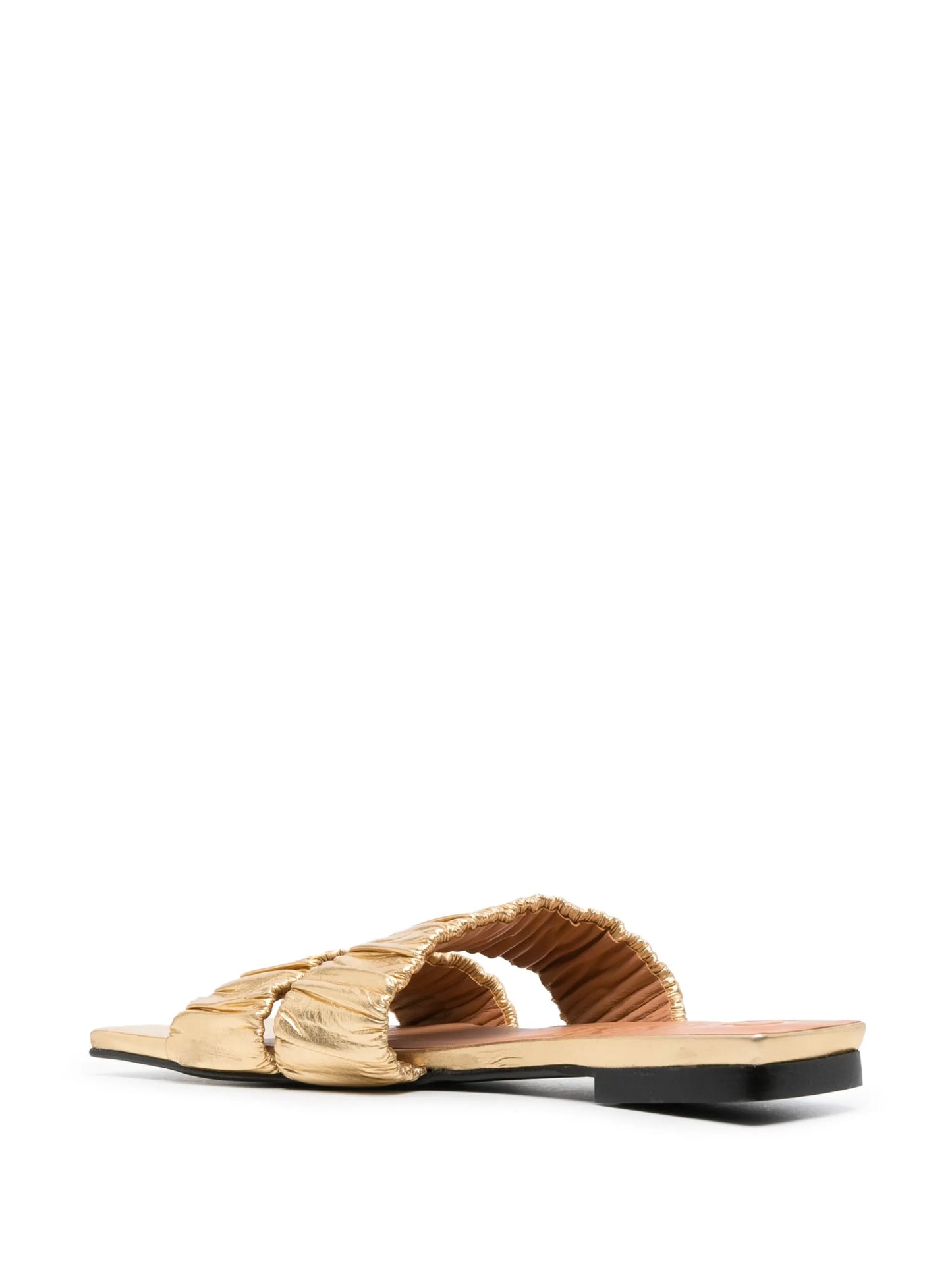 Smock two-strap sandals