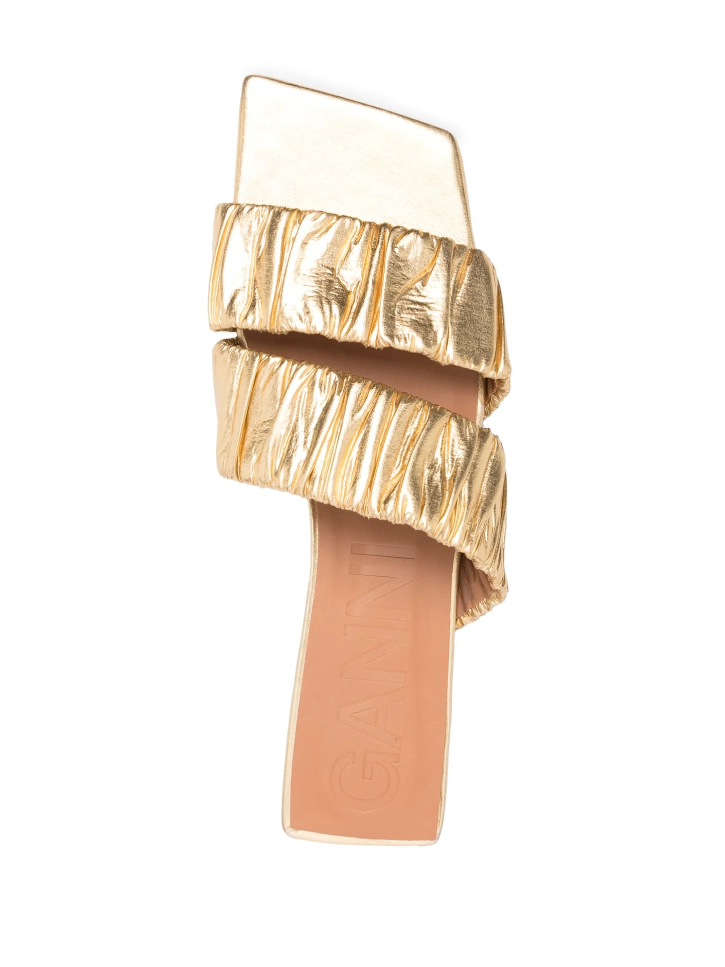 Smock two-strap sandals