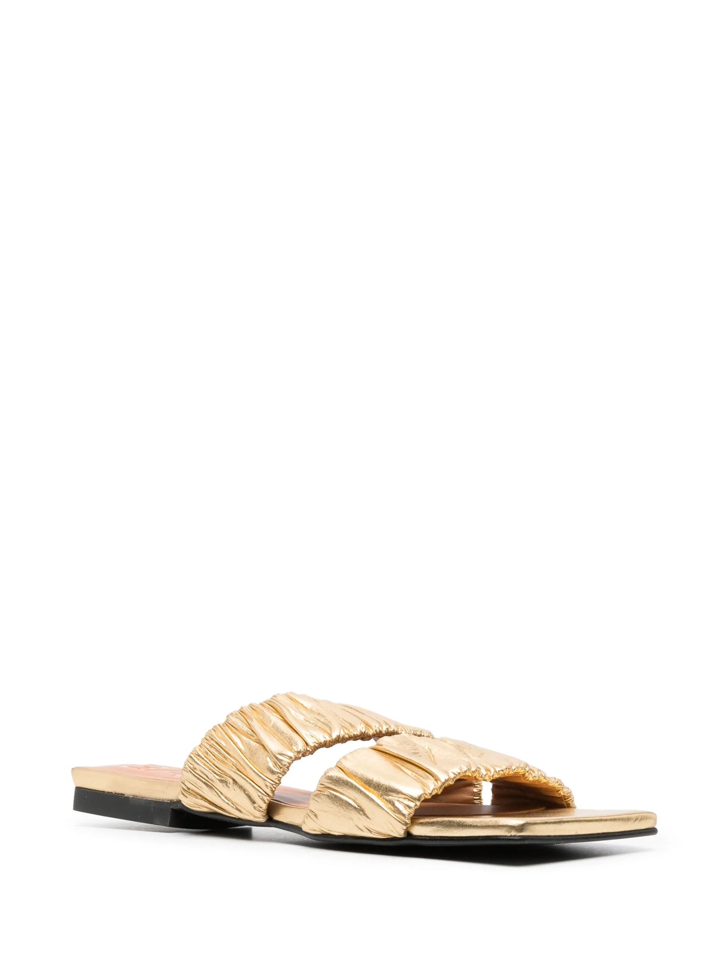 Smock two-strap sandals