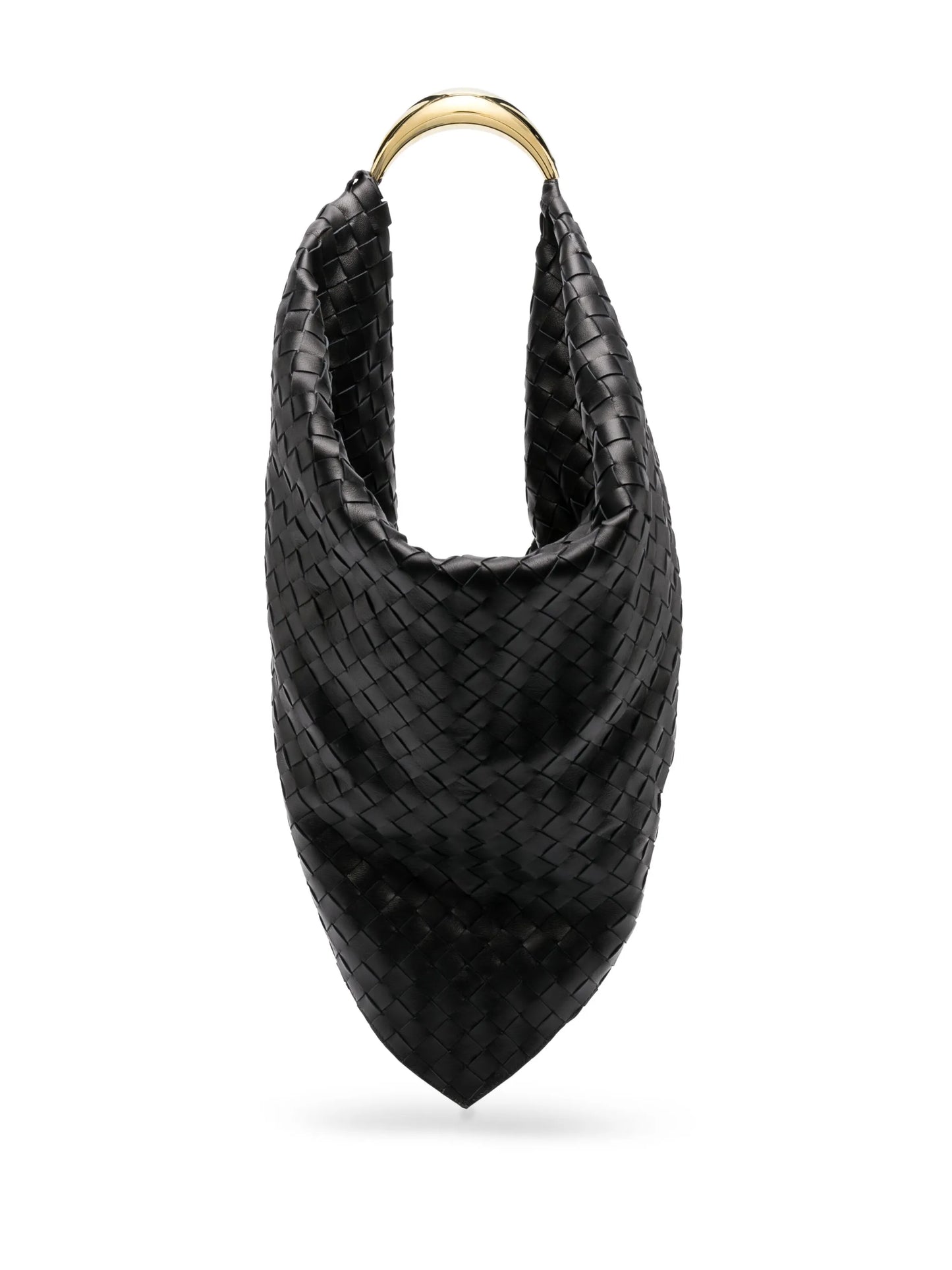 Foulard leather shoulder bag