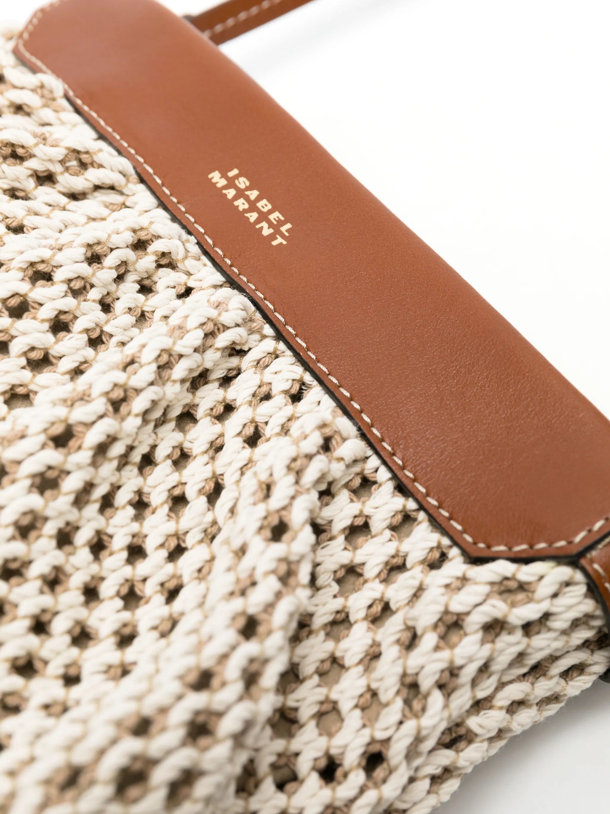 crochet-design crossbody bag