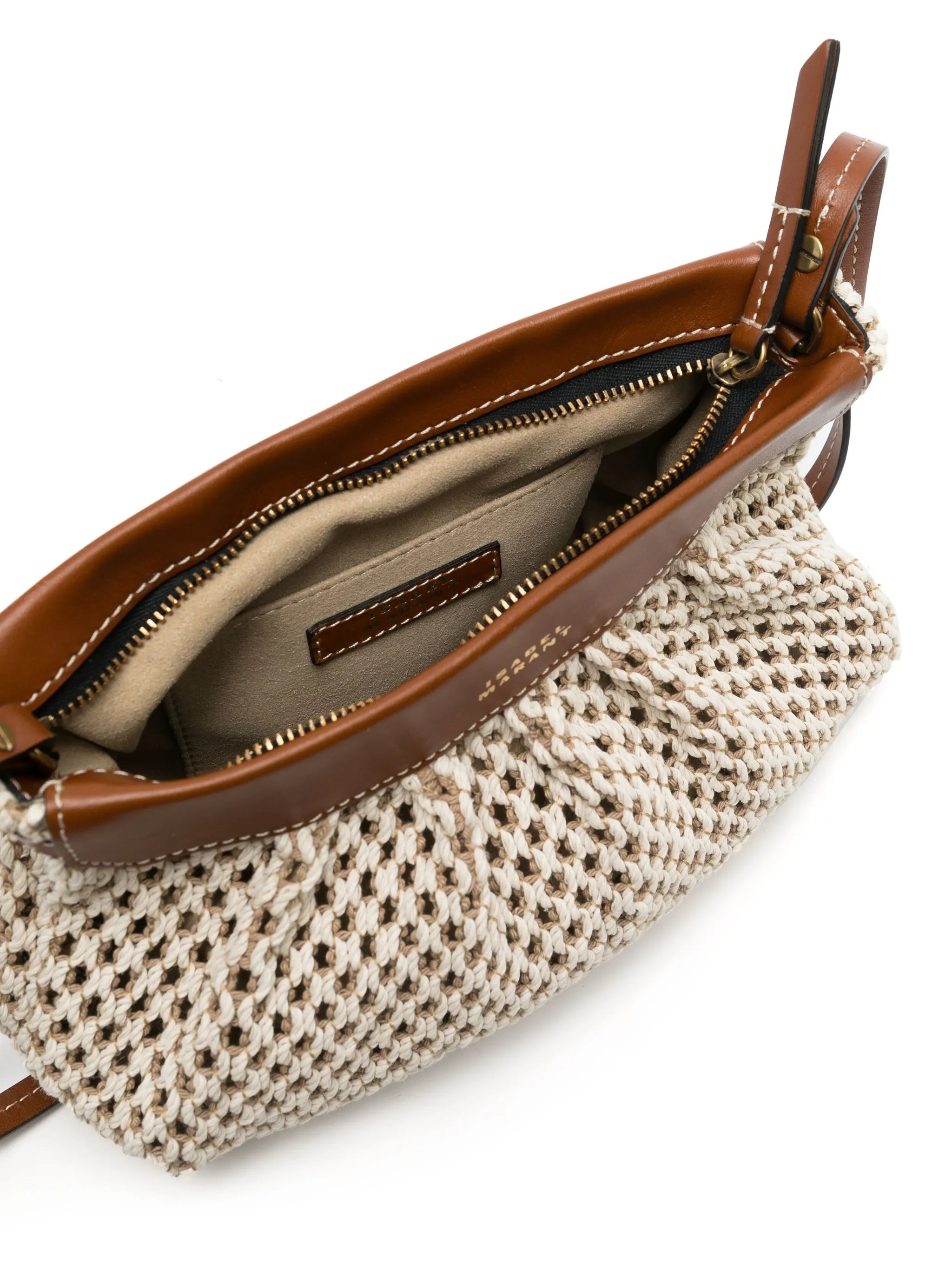 crochet-design crossbody bag