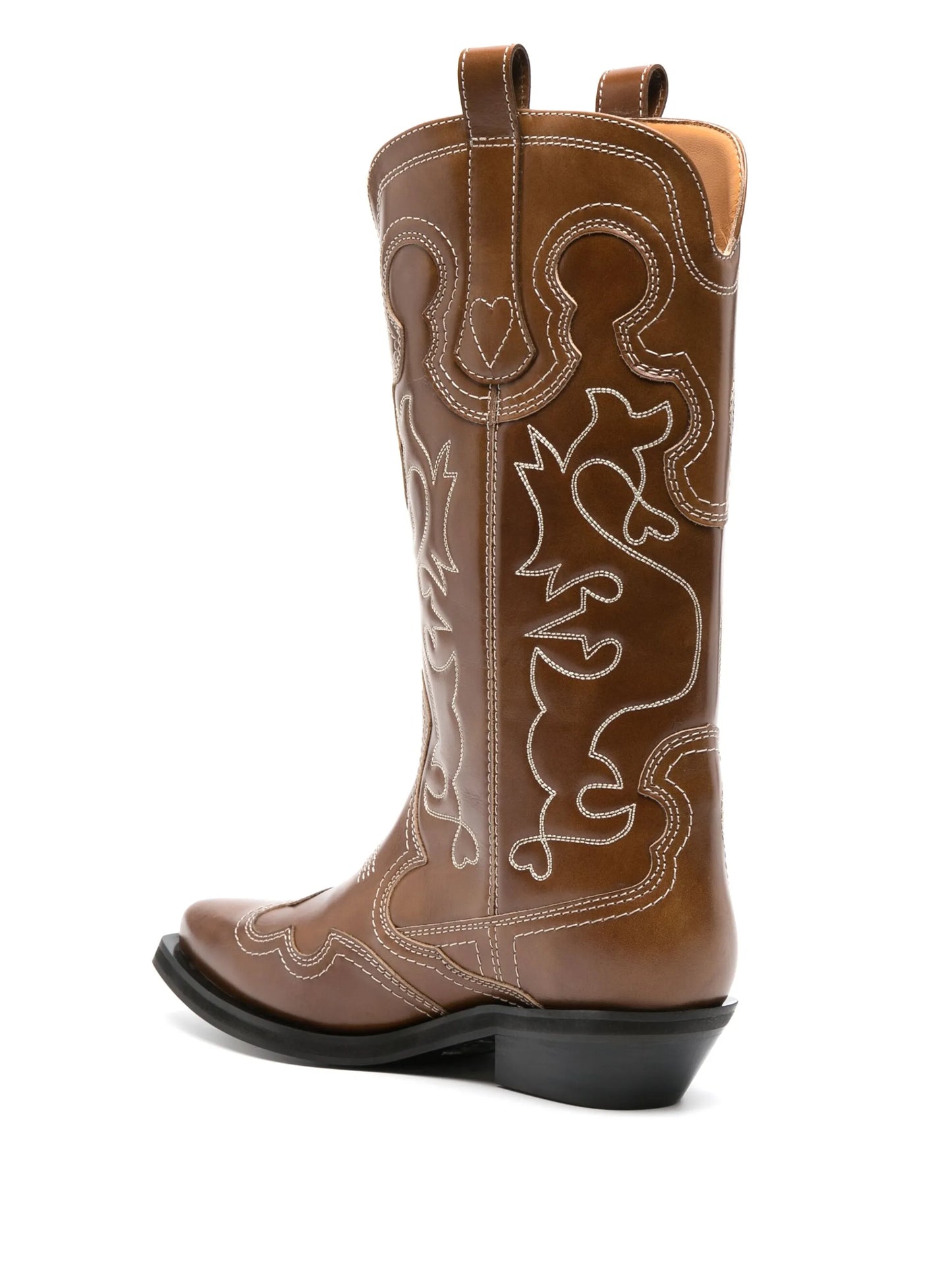 50mm mid-calf western boots