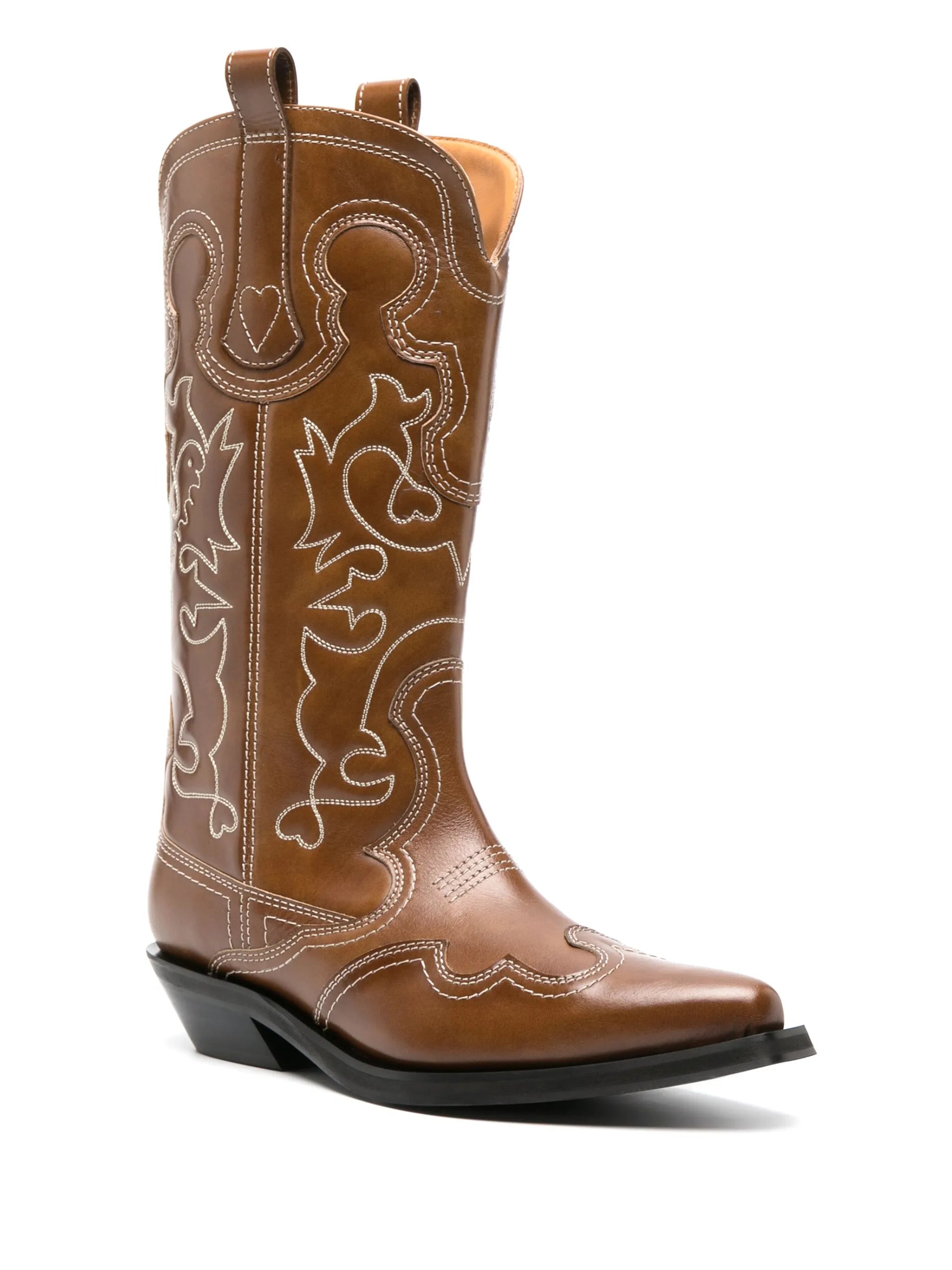 50mm mid-calf western boots