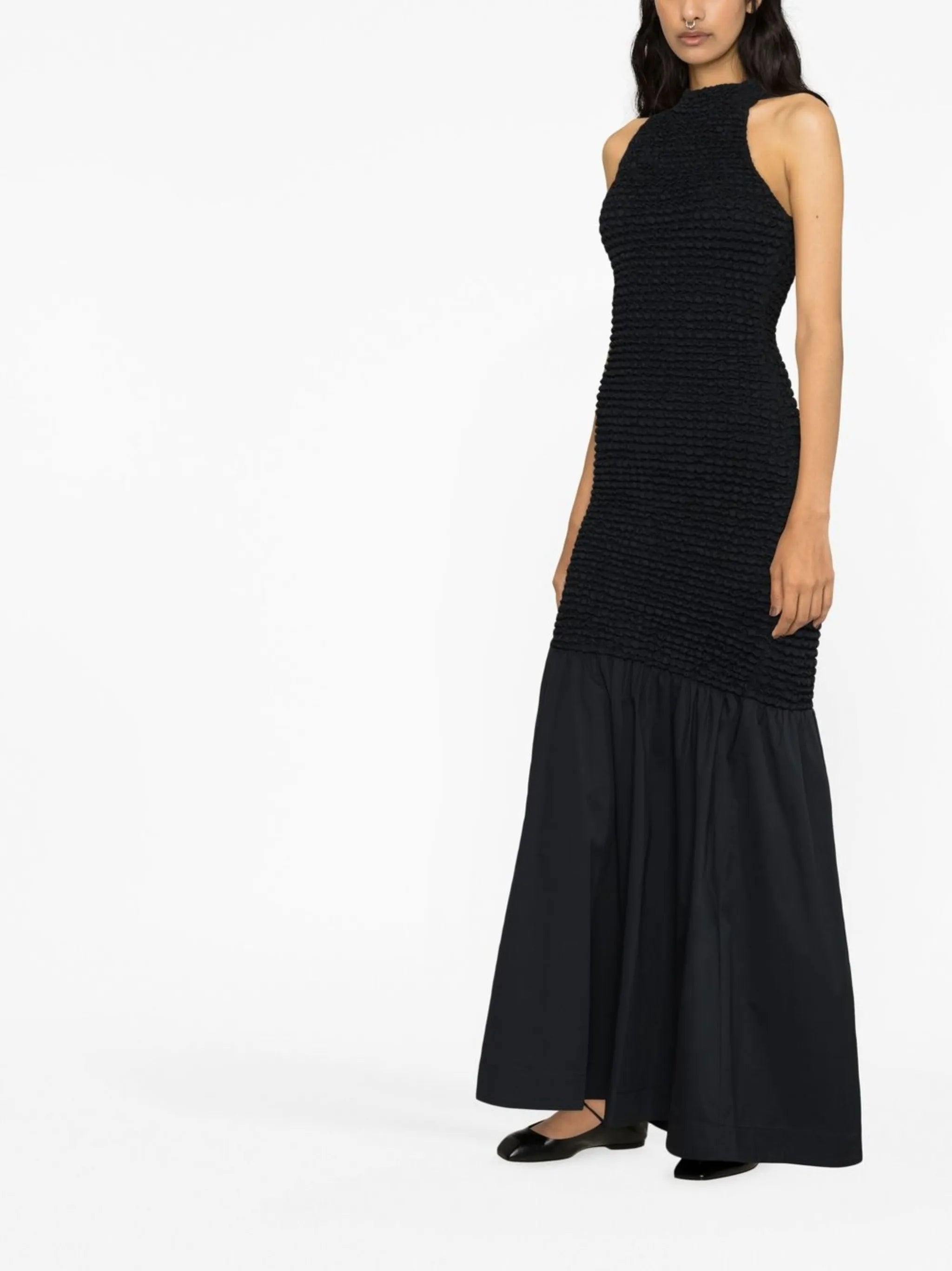 Kiera smocked maxi dress