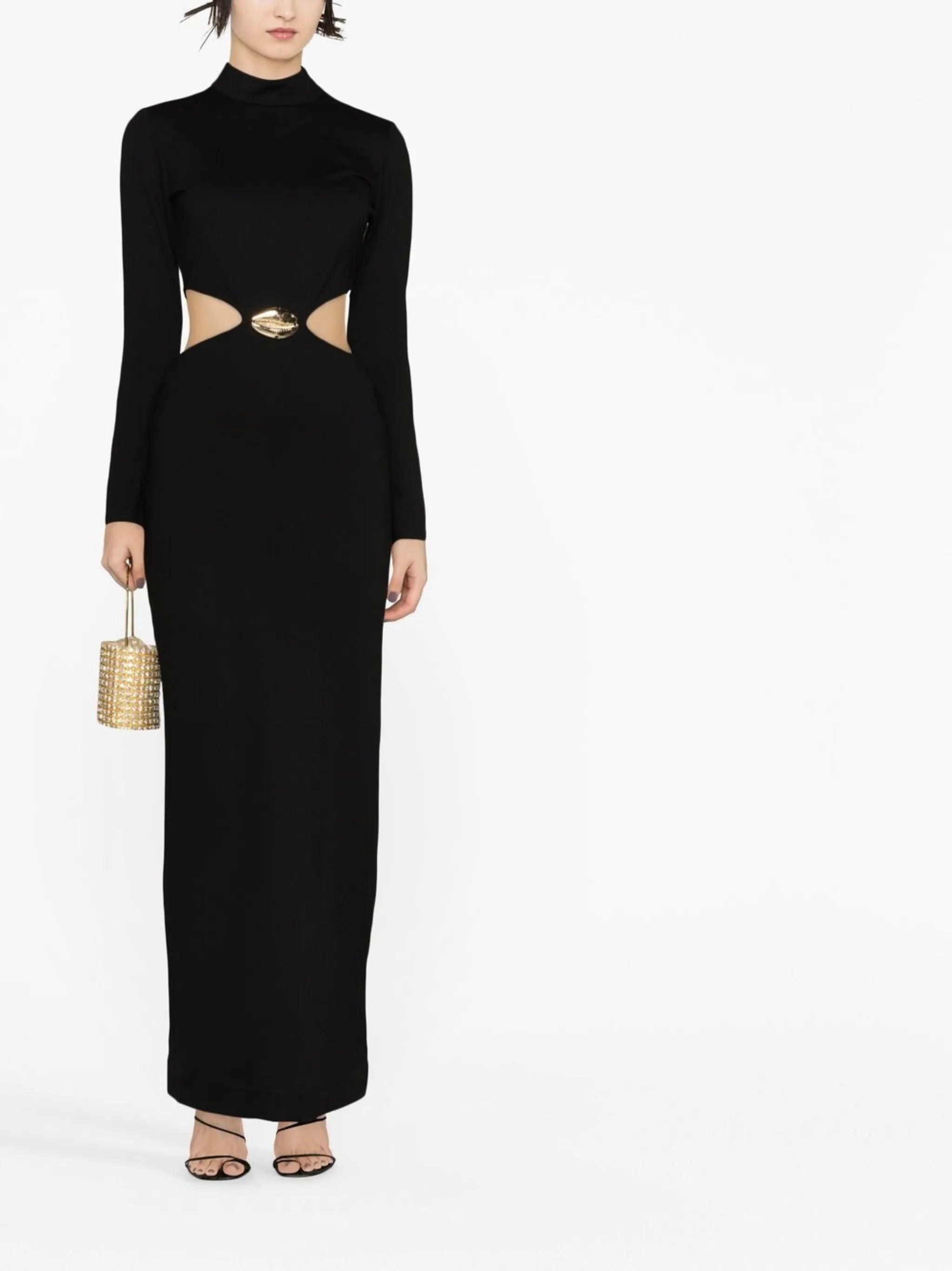 cut-out maxi dress