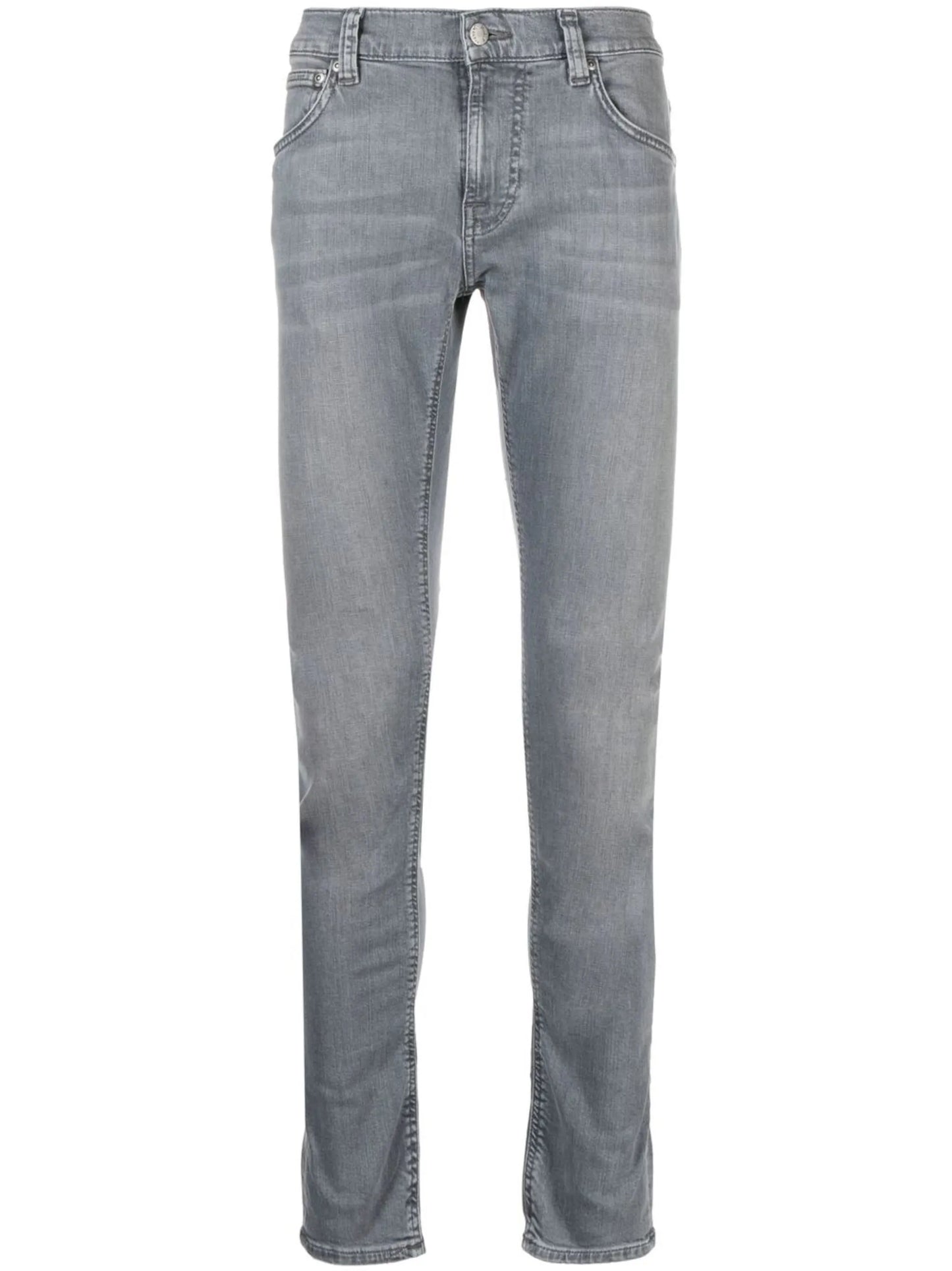 mid-rise skinny jeans