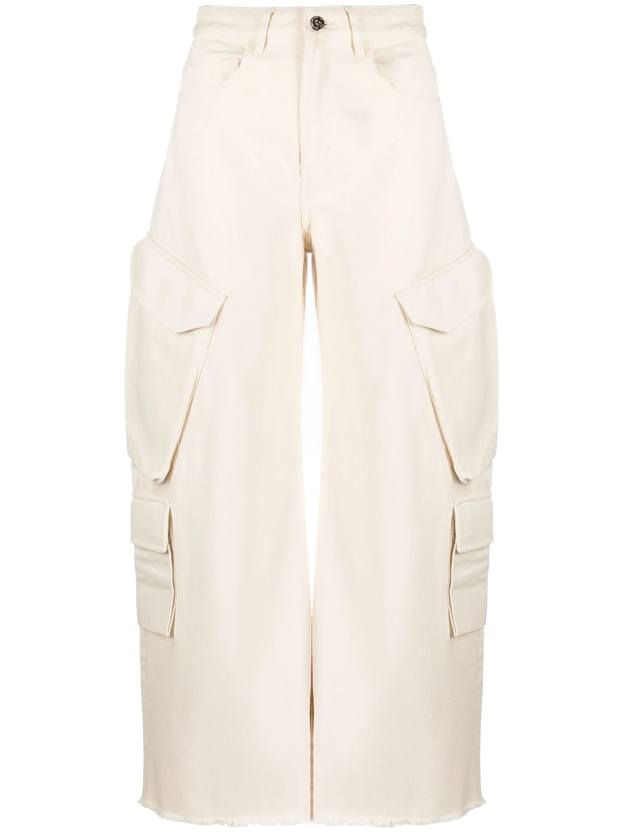 wide-leg cargo jeans