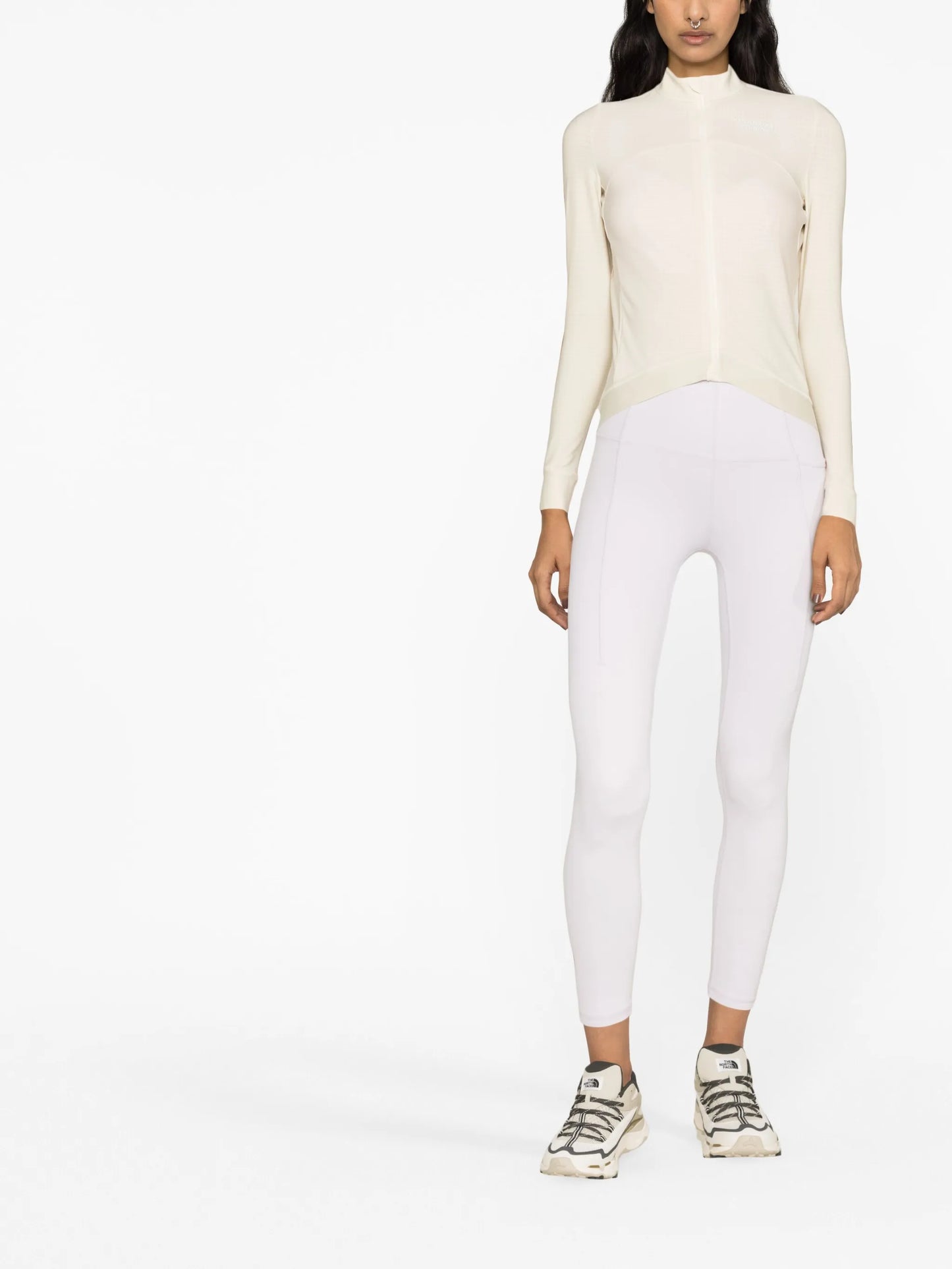 logo-print long-sleeve top