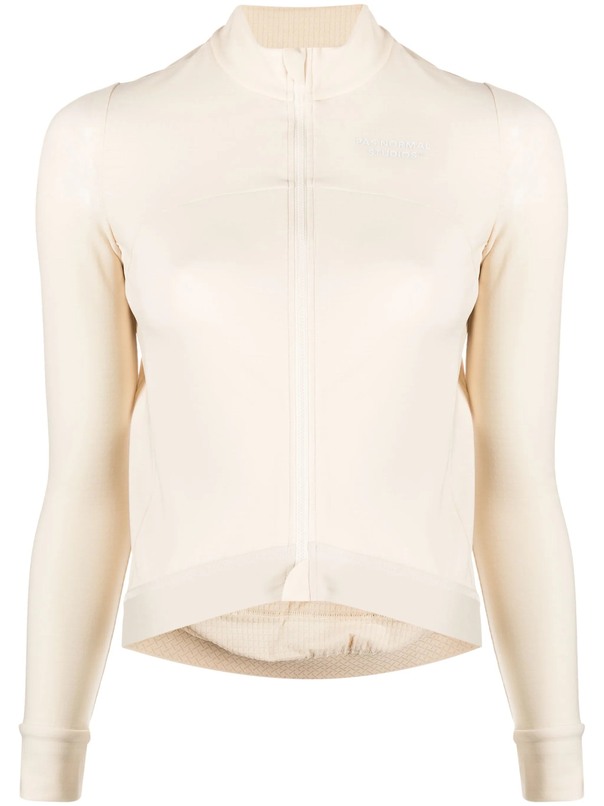 logo-print long-sleeve top