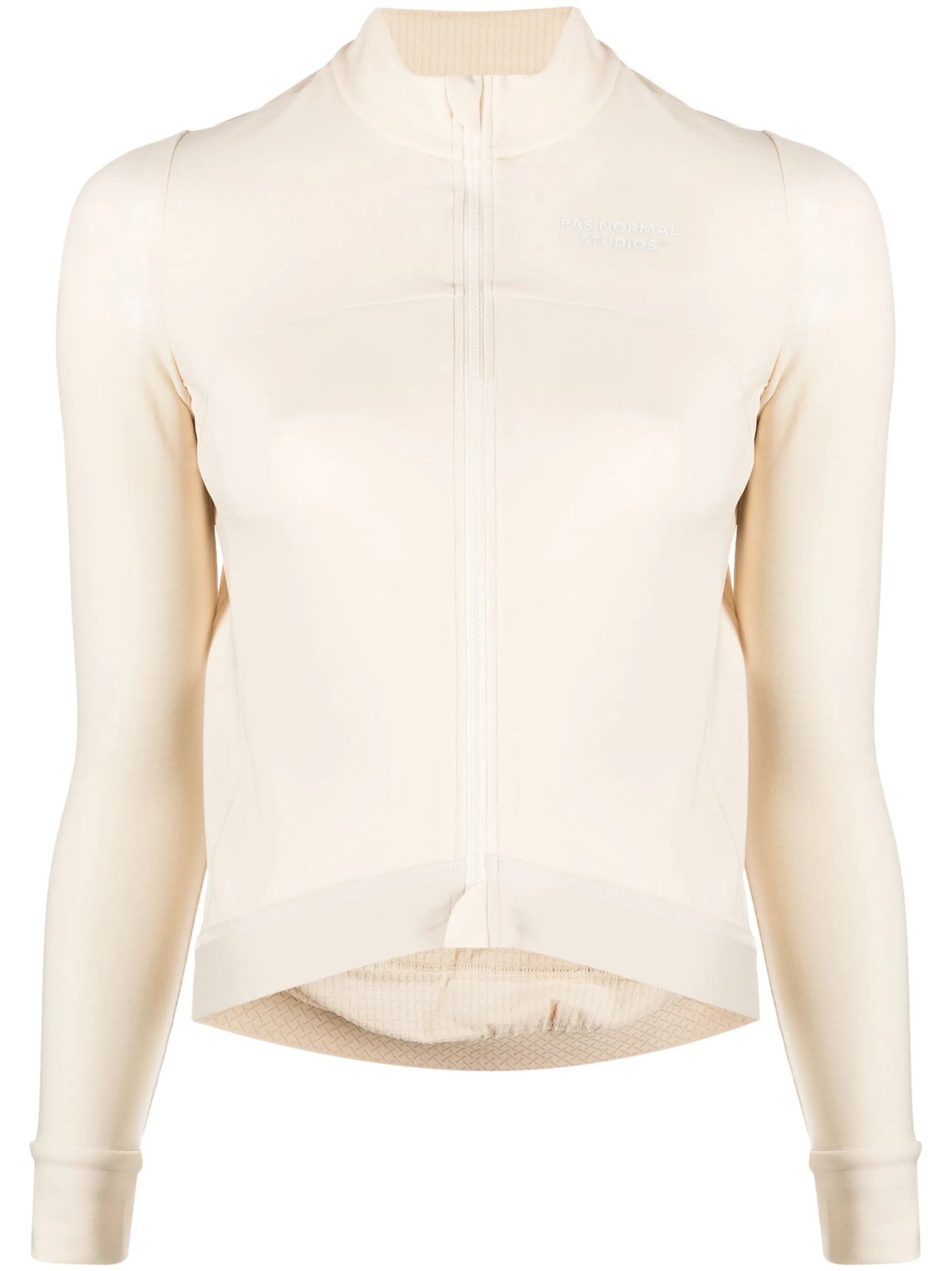 logo-print long-sleeve top