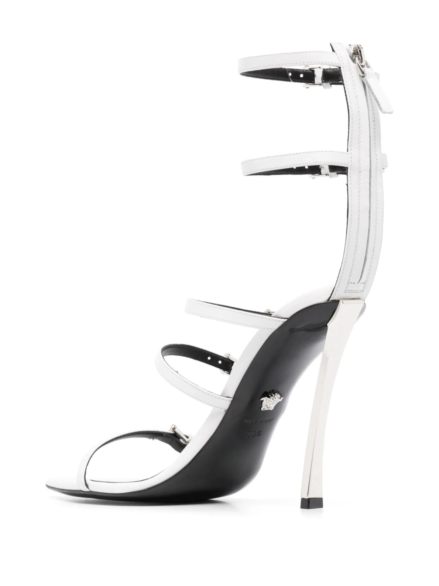 Pin-Point 100mm buckle-strap sandals