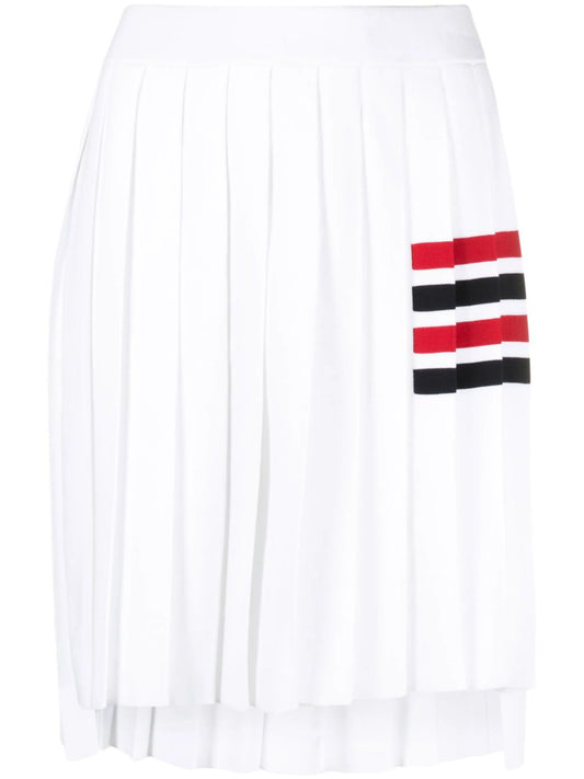 4-Bar pleated skirt