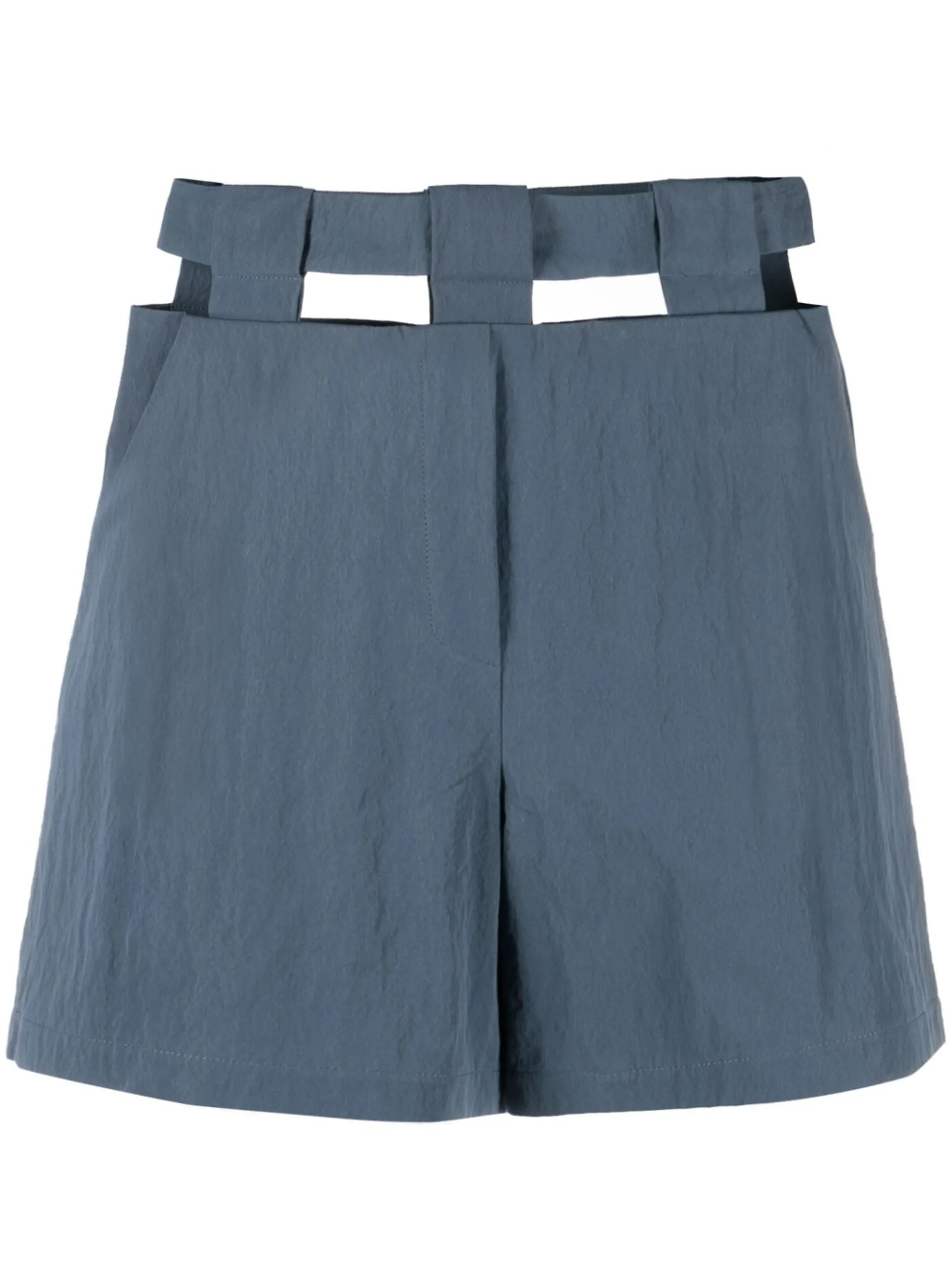 cut-out design shorts