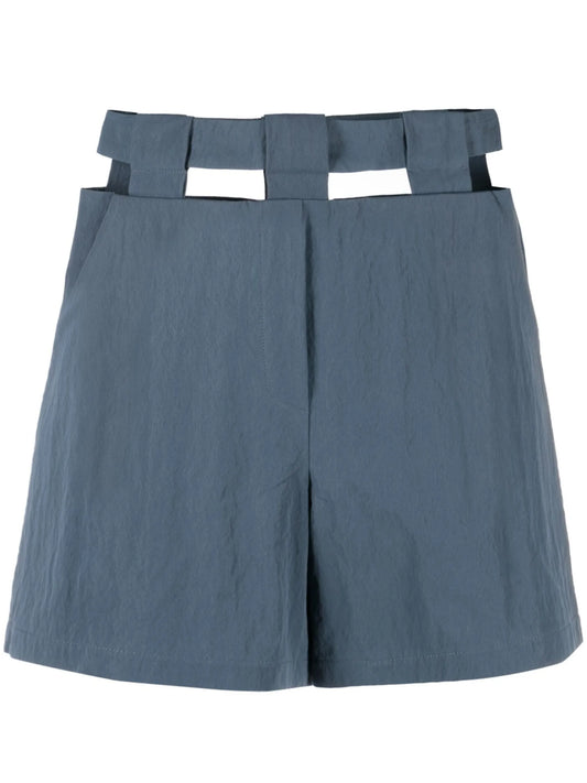 cut-out design shorts