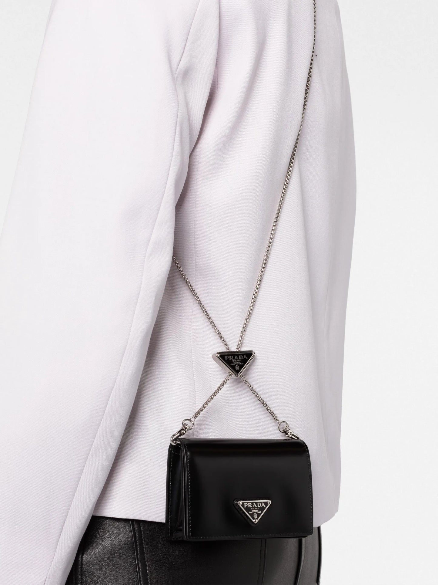Saffiano leather mini bag