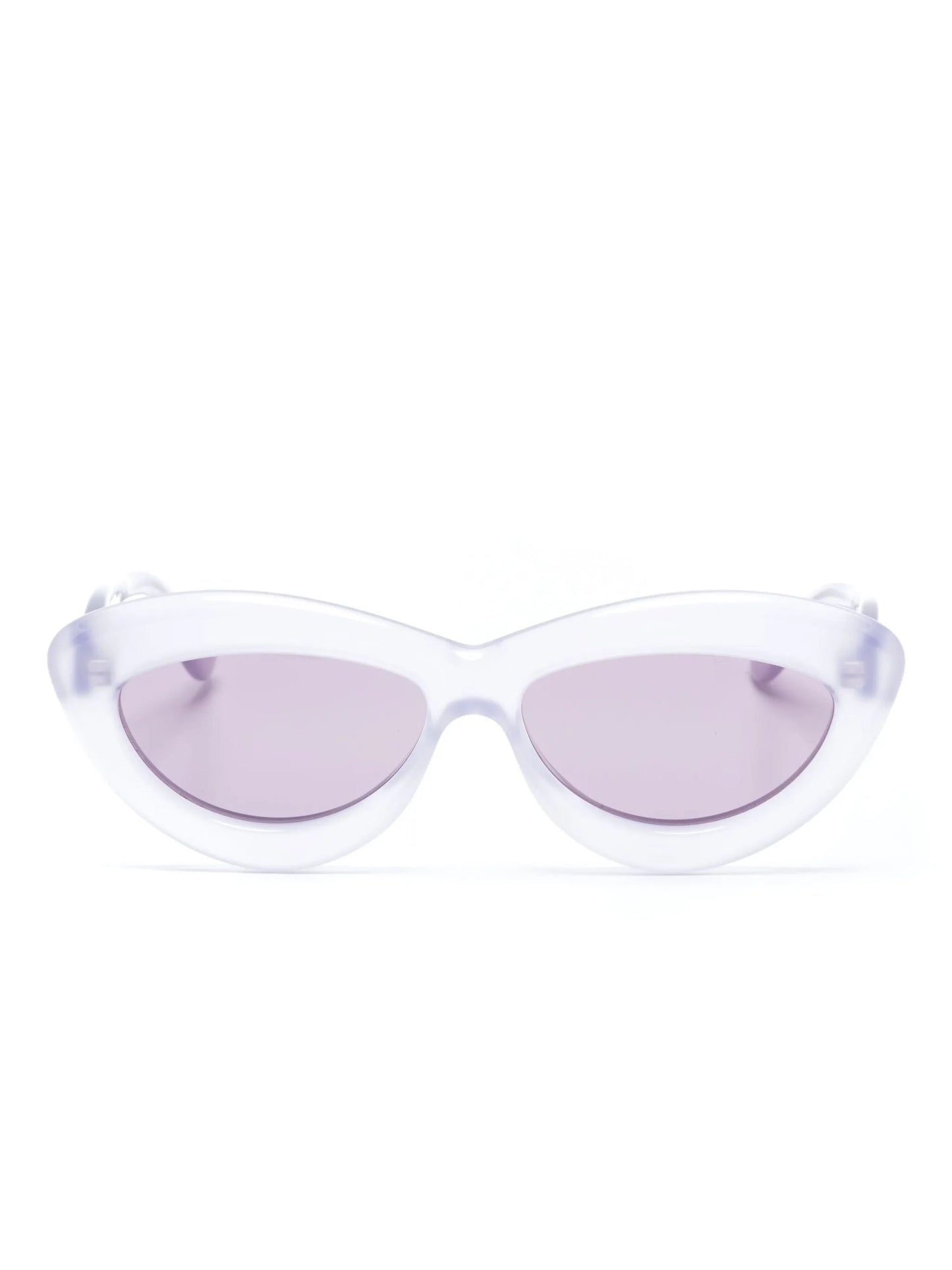 Curvy cat-eye sunglasses