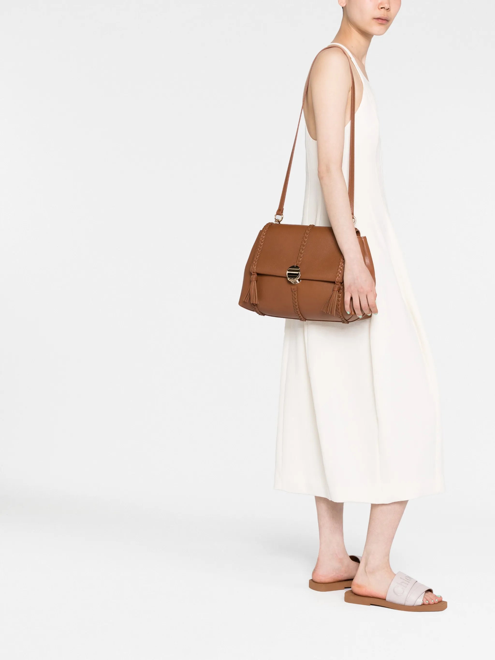 Penelope Soft leather shoulder bag