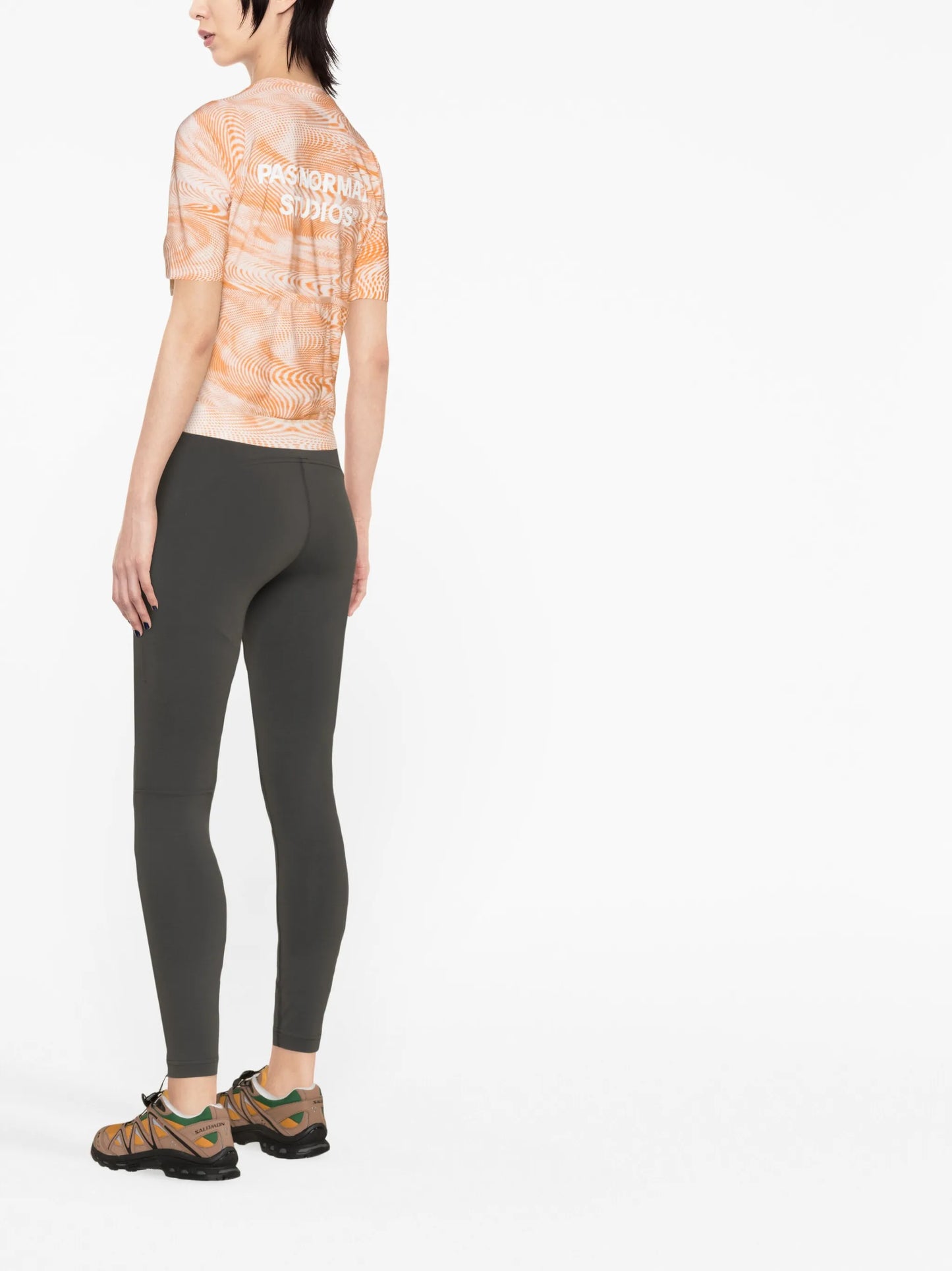 wave zip-up performance top