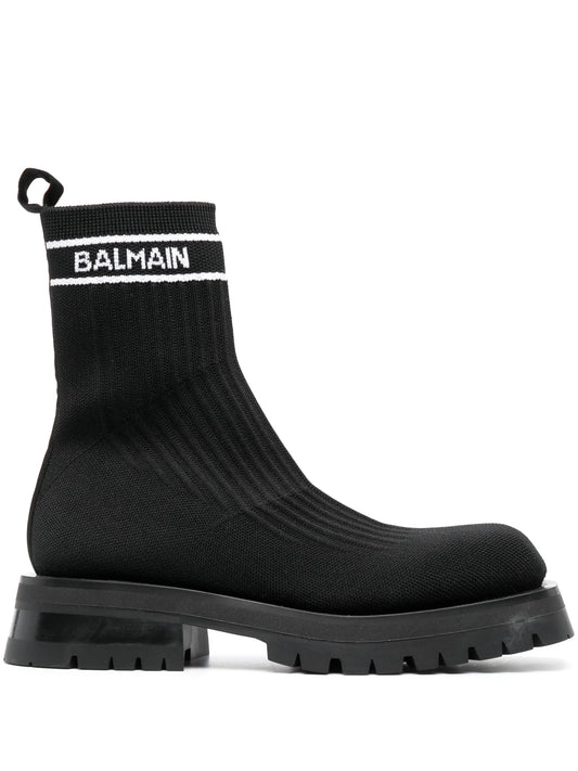 knitted chelsea ankle boots