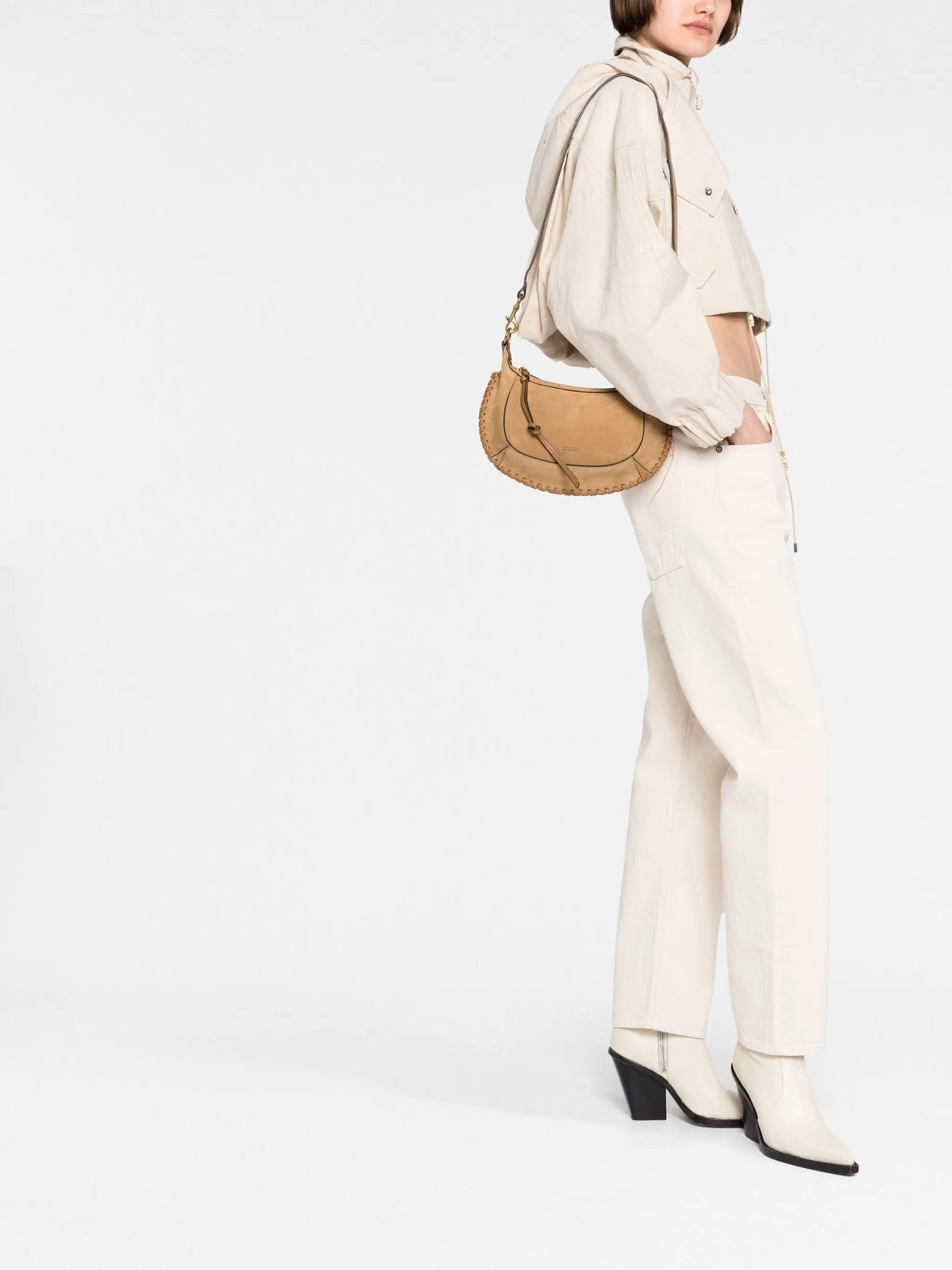 suede shoulder bag