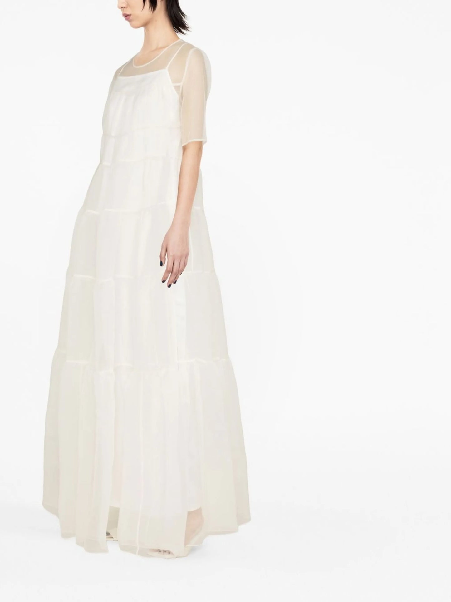 Hyacinth tiered maxi dress