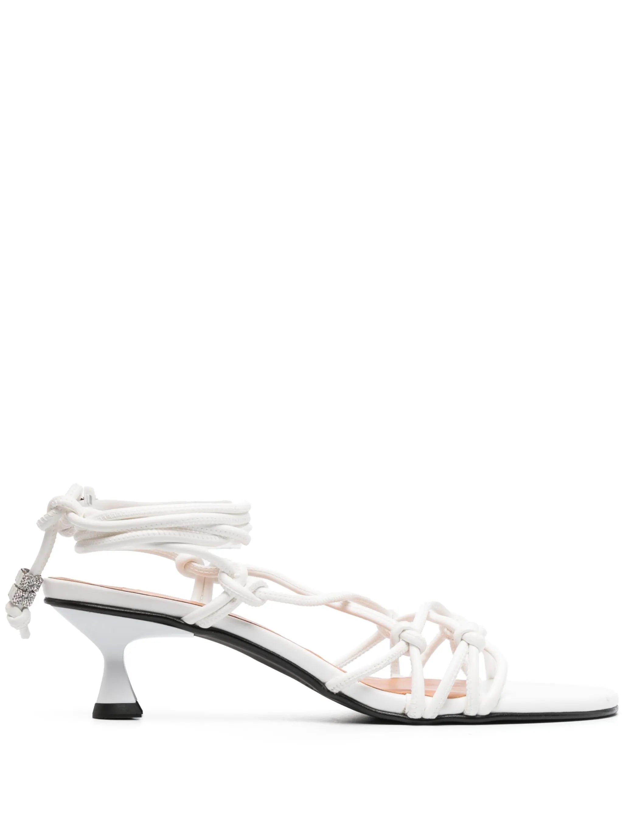 knot-detail sandals